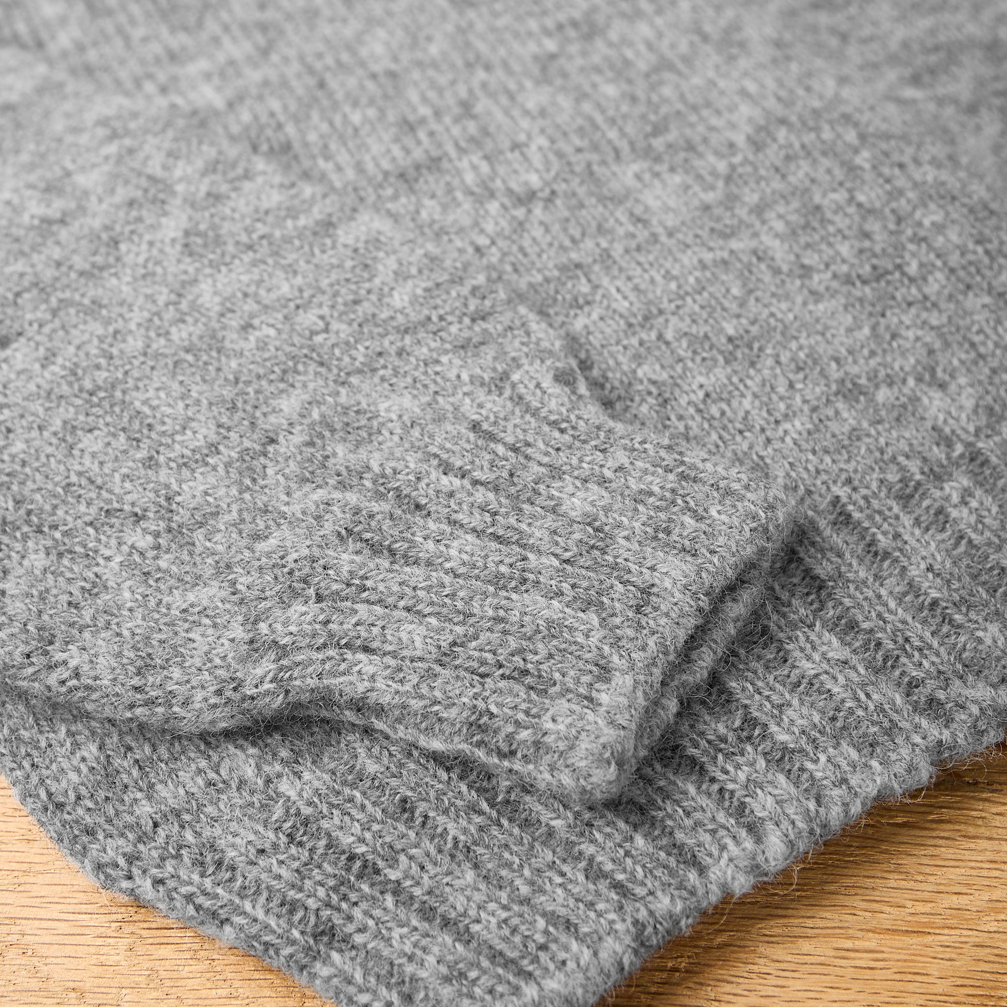 mooncastle | sw1 shetland wool crewneck - gray - Image 4