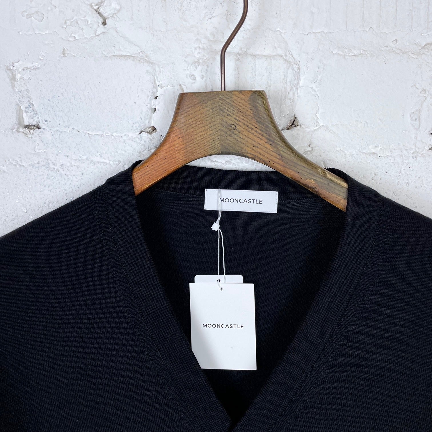 mooncastle | wool cardigan black - Image 2