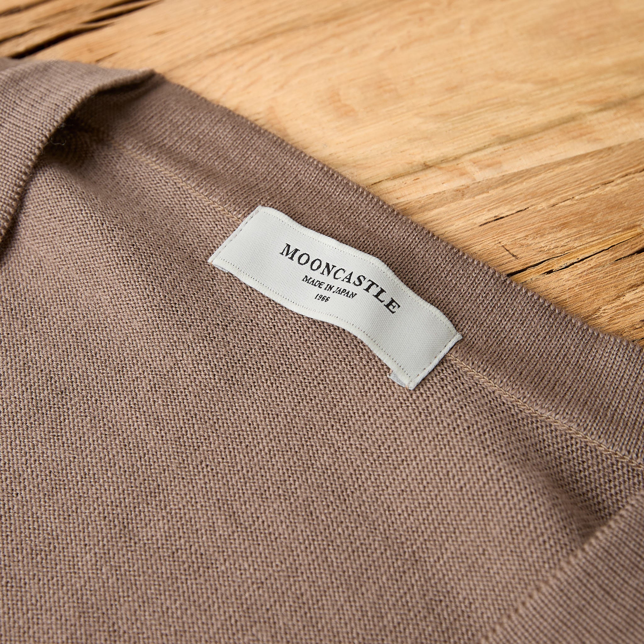 mooncastle | wool cardigan sand beige - Image 3
