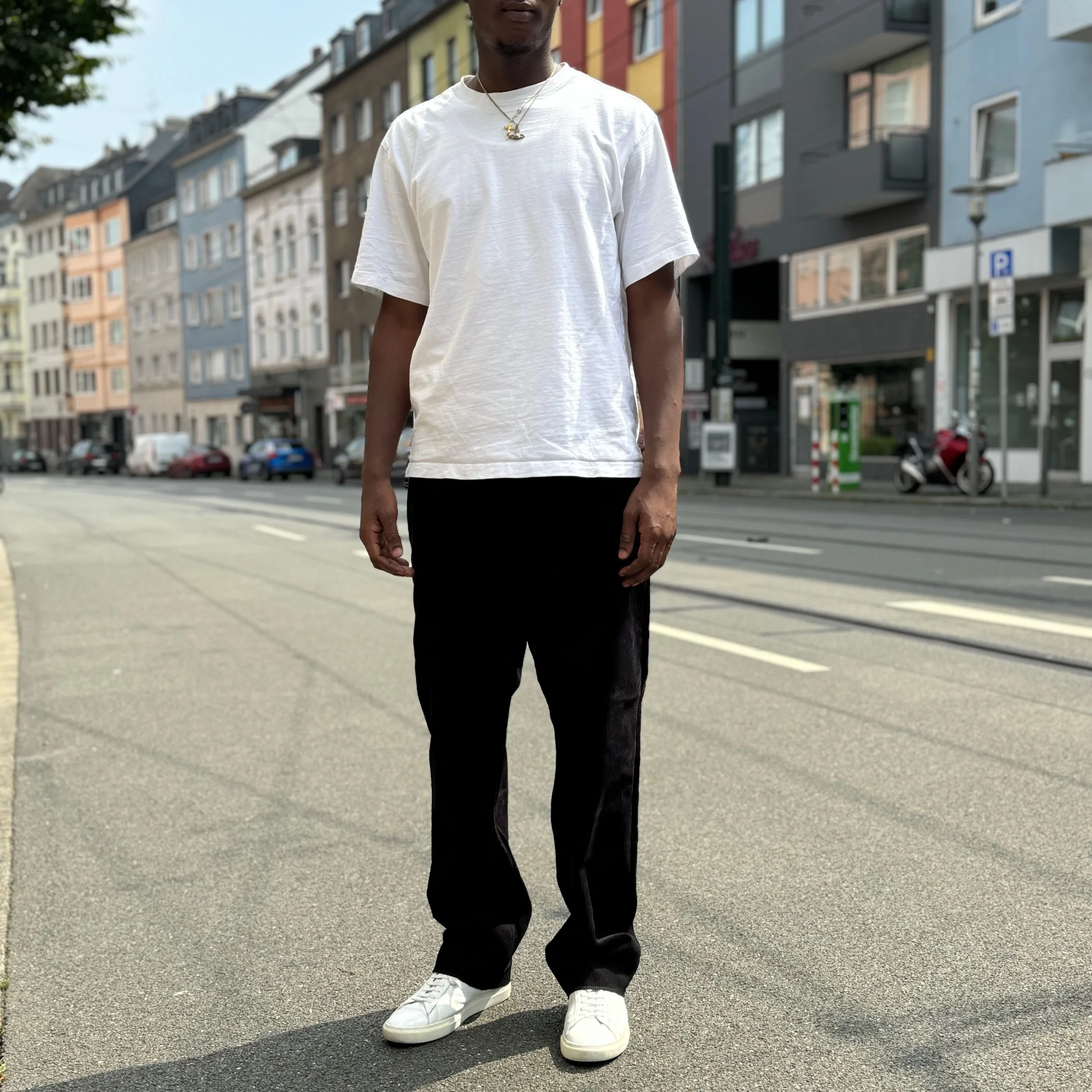 neat | corduroy pants black - Image 3
