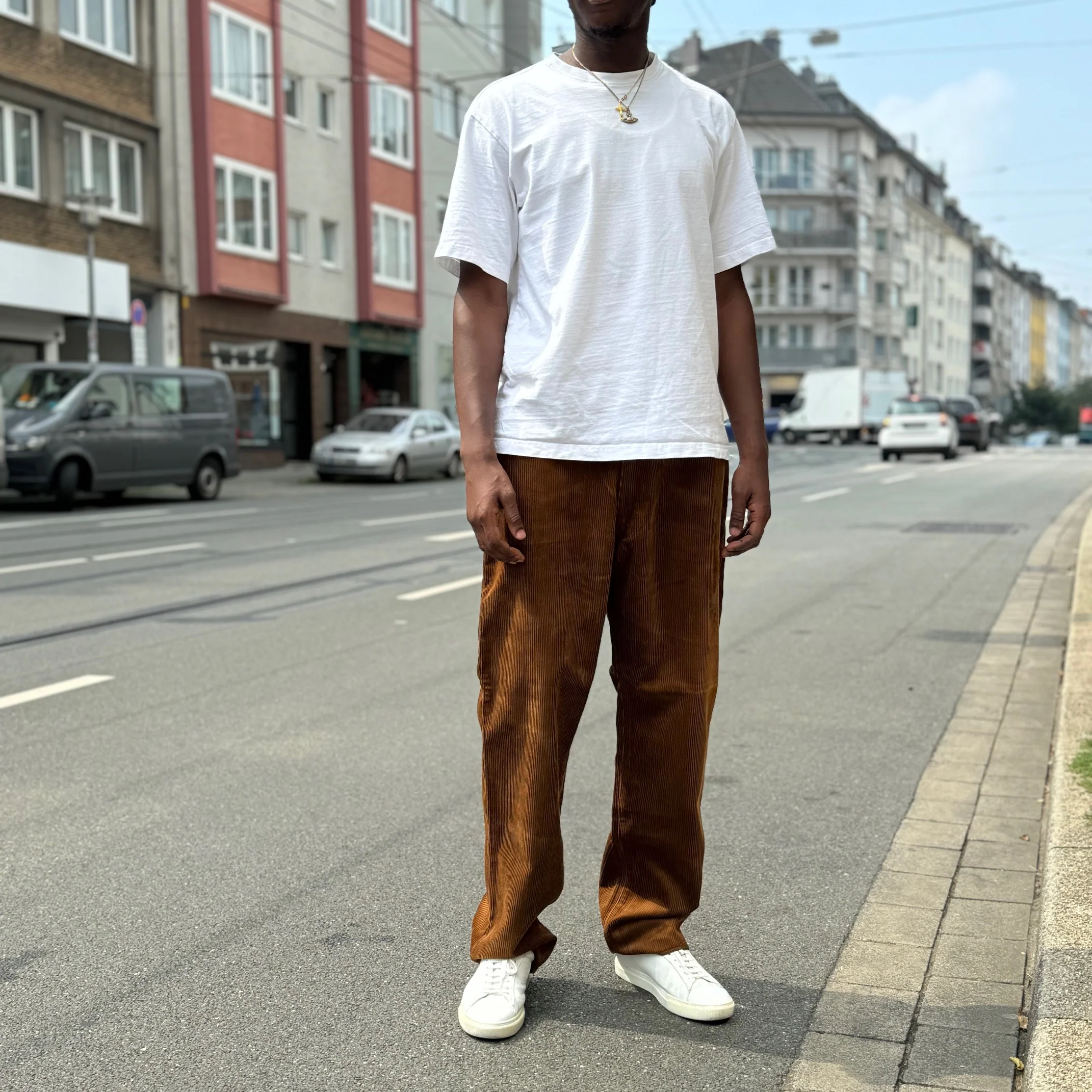 neat | corduroy pants brown - Image 2