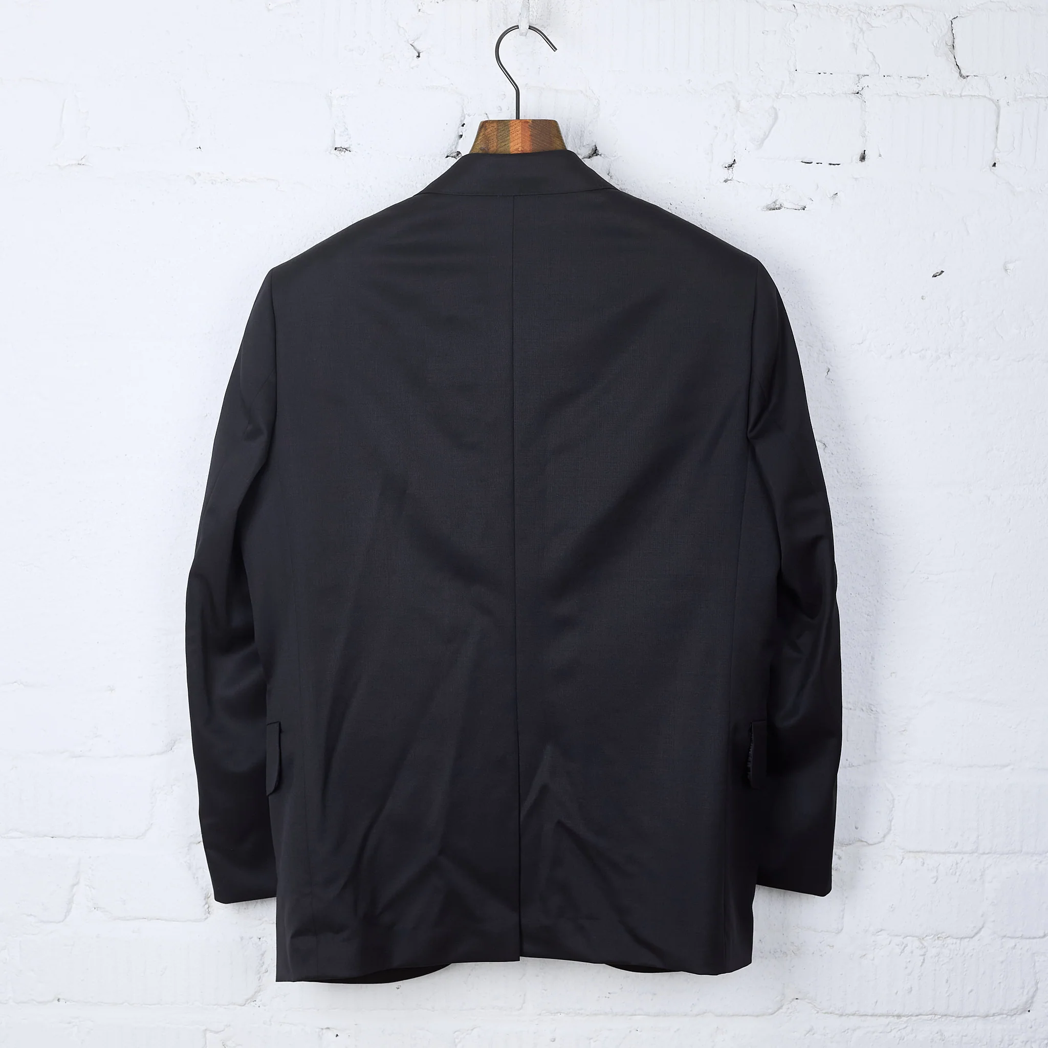 neat | wool gabardine locksmith jacket navy - Image 4