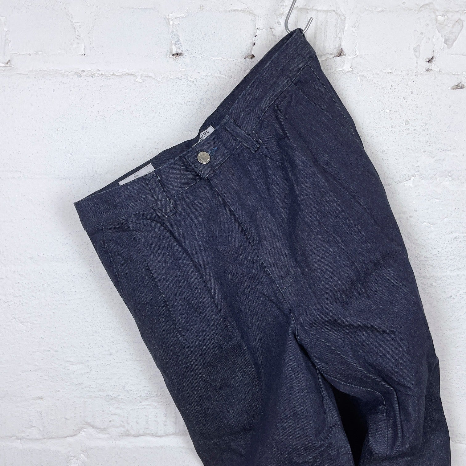 nimude | guru 10.5oz pleated denim trousers - Image 5