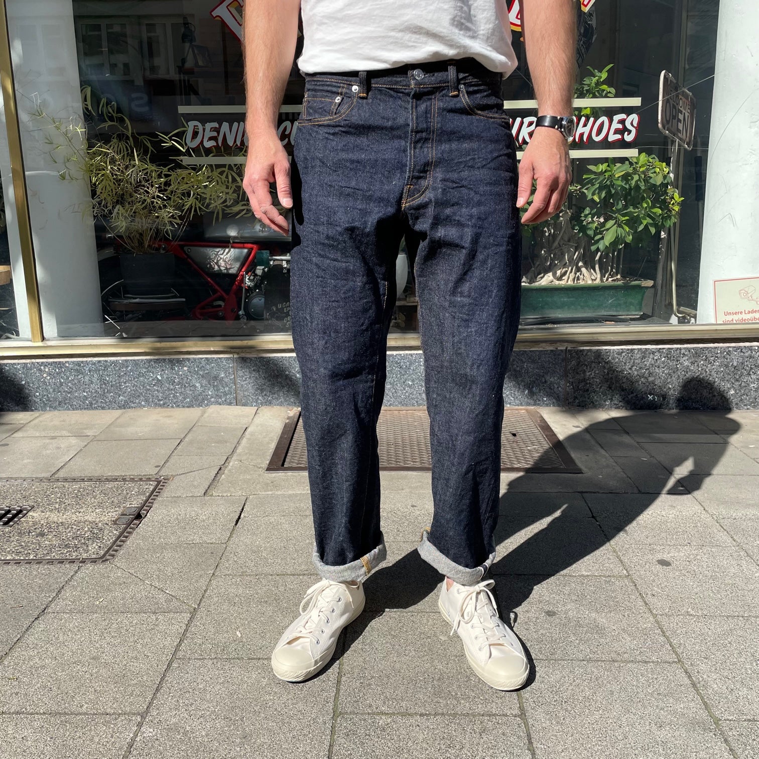 nimude | jon 13.5oz selvedge raw denim - classic straight - Image 3