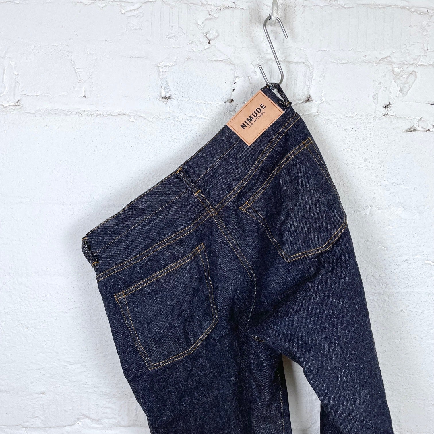 nimude | jon 13.5oz selvedge raw denim - classic straight - Image 5