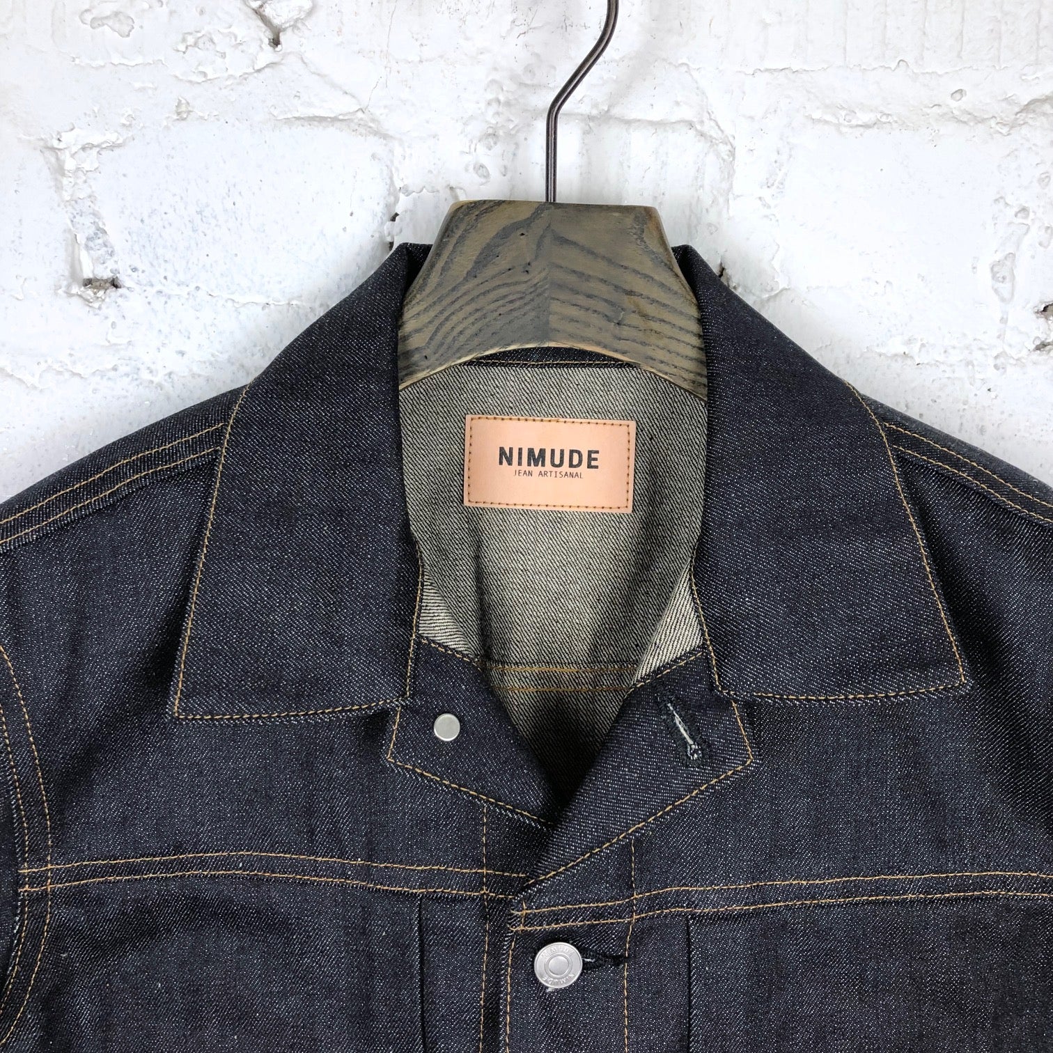 nimude | mas 13.5oz selvedge raw denim jacket - Image 4