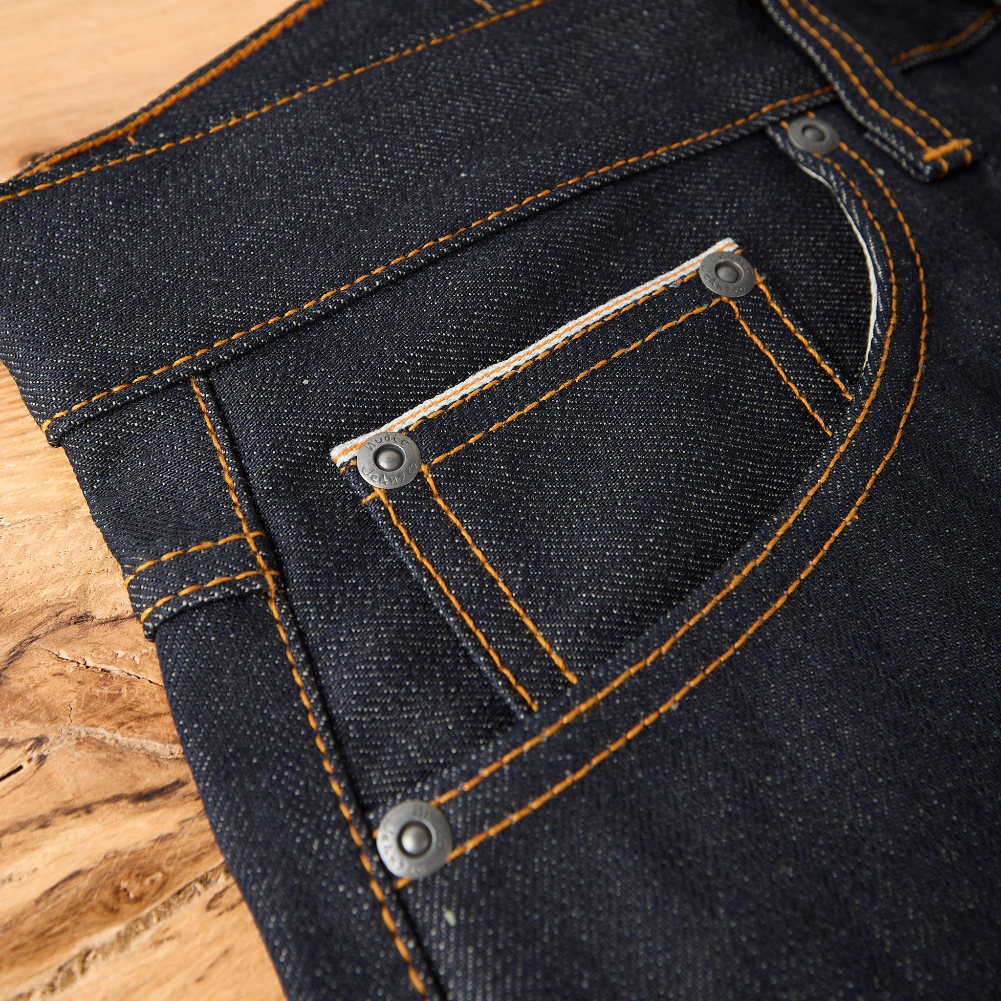 nudie jeans | loud larry dry selvage - Image 6