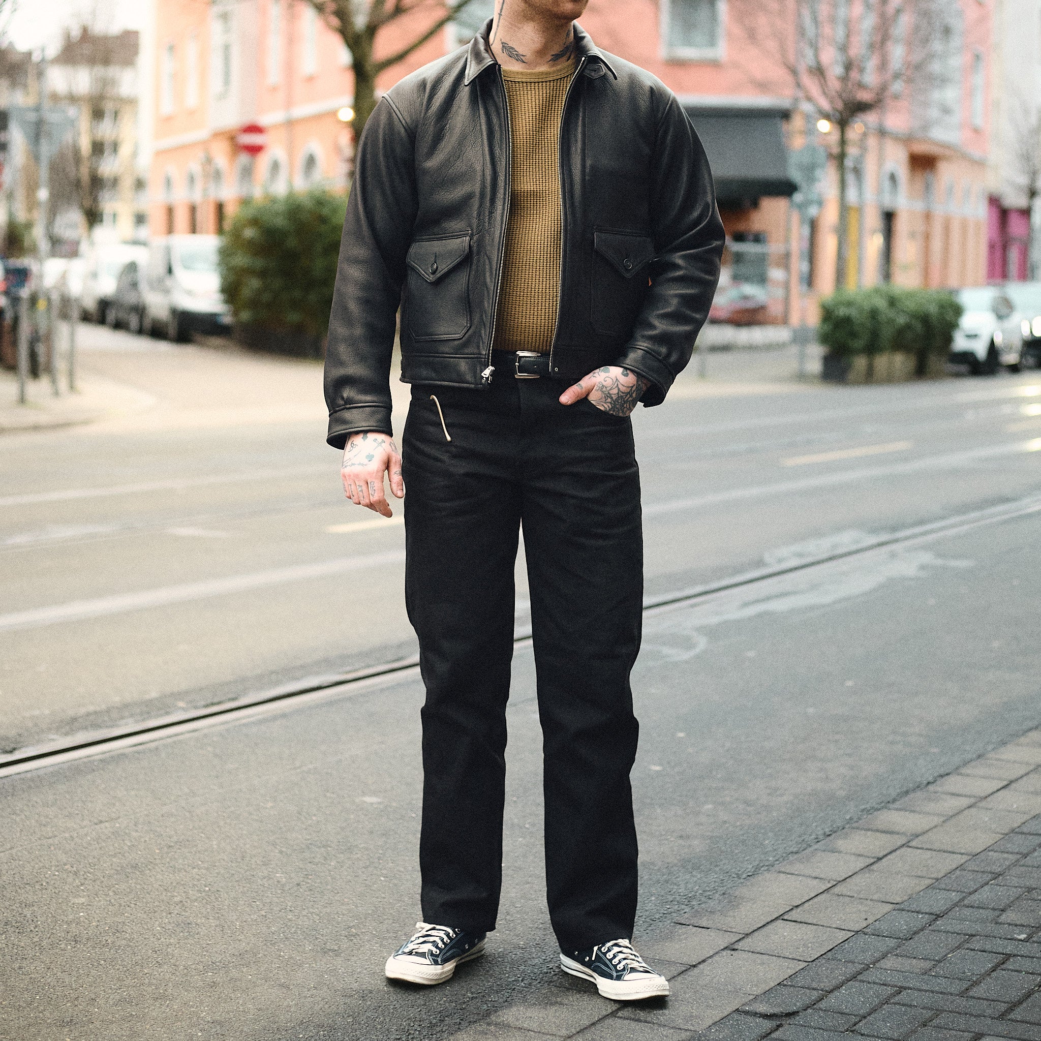 nudie jeans | rad rufus dry black selvage - Image 2