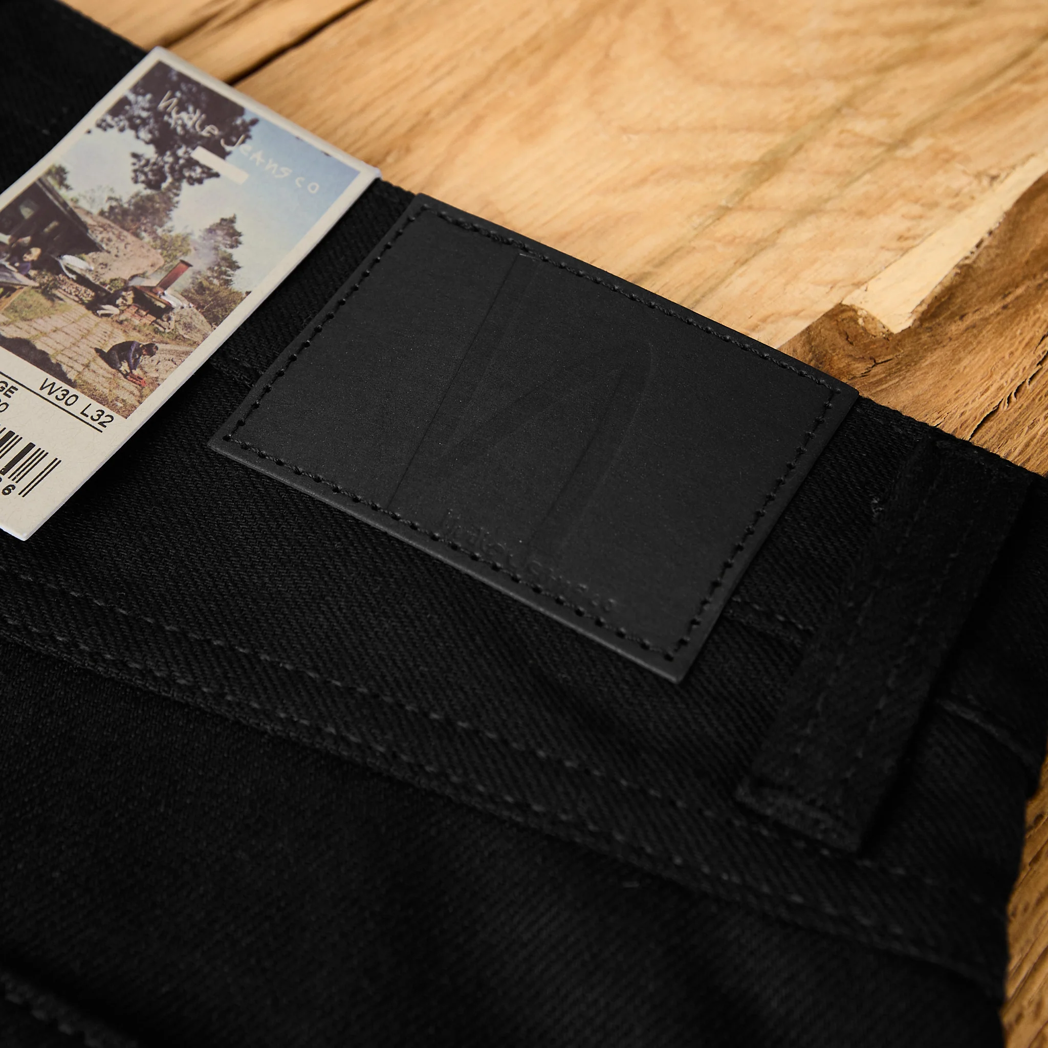 nudie jeans | rad rufus dry black selvage - Image 7