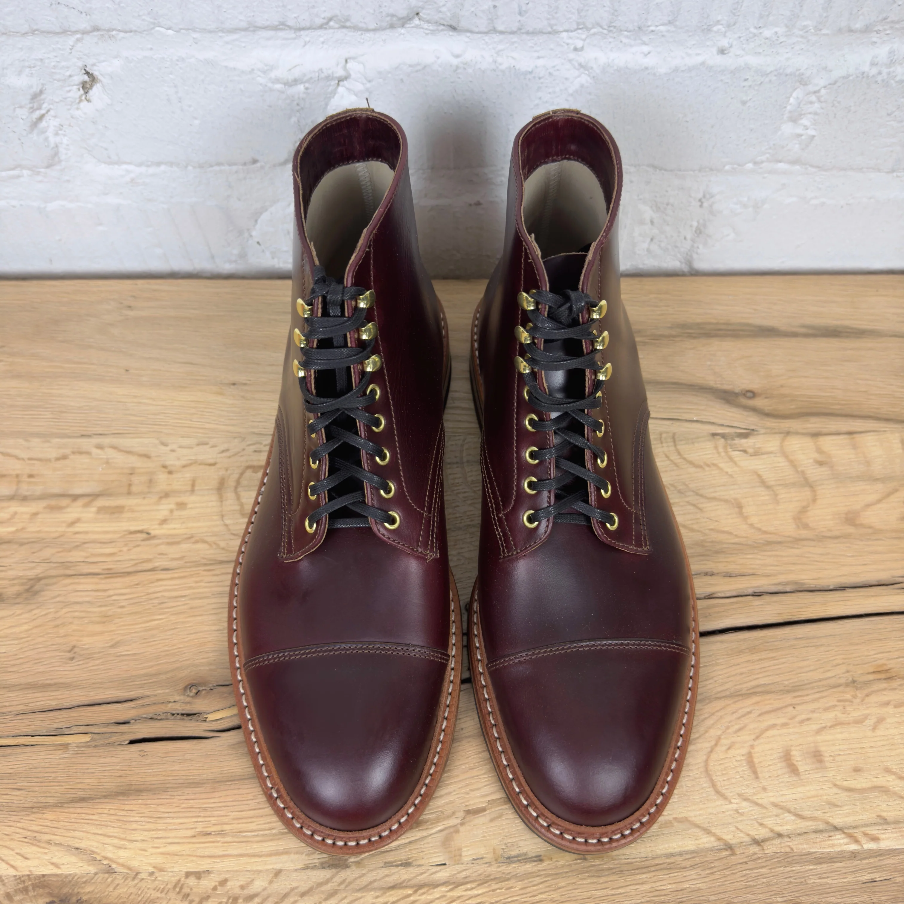 oak street bootmakers | color 8 dainite cap-toe lakeshore boot - Image 3