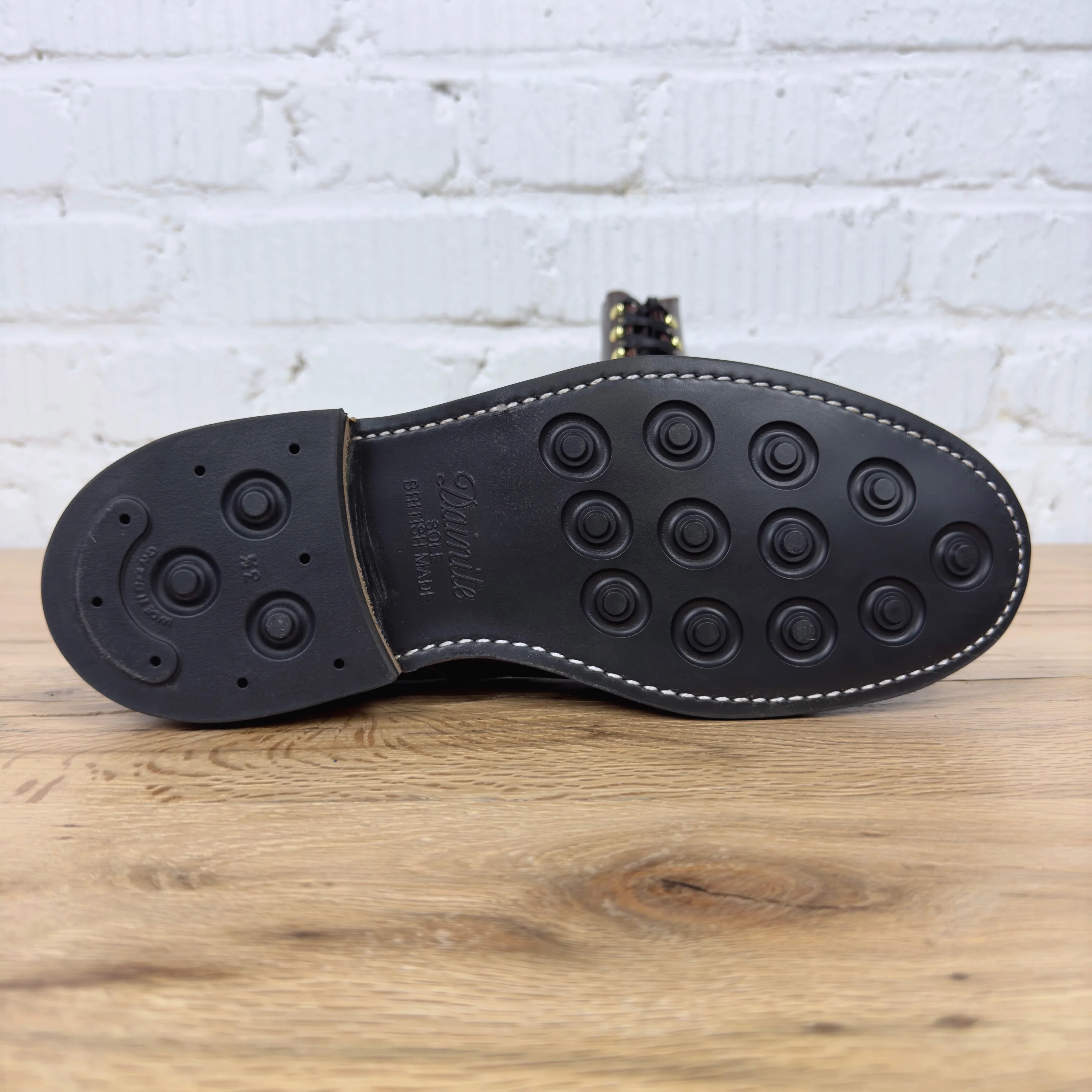 oak street bootmakers | color 8 dainite cap-toe lakeshore boot - Image 4