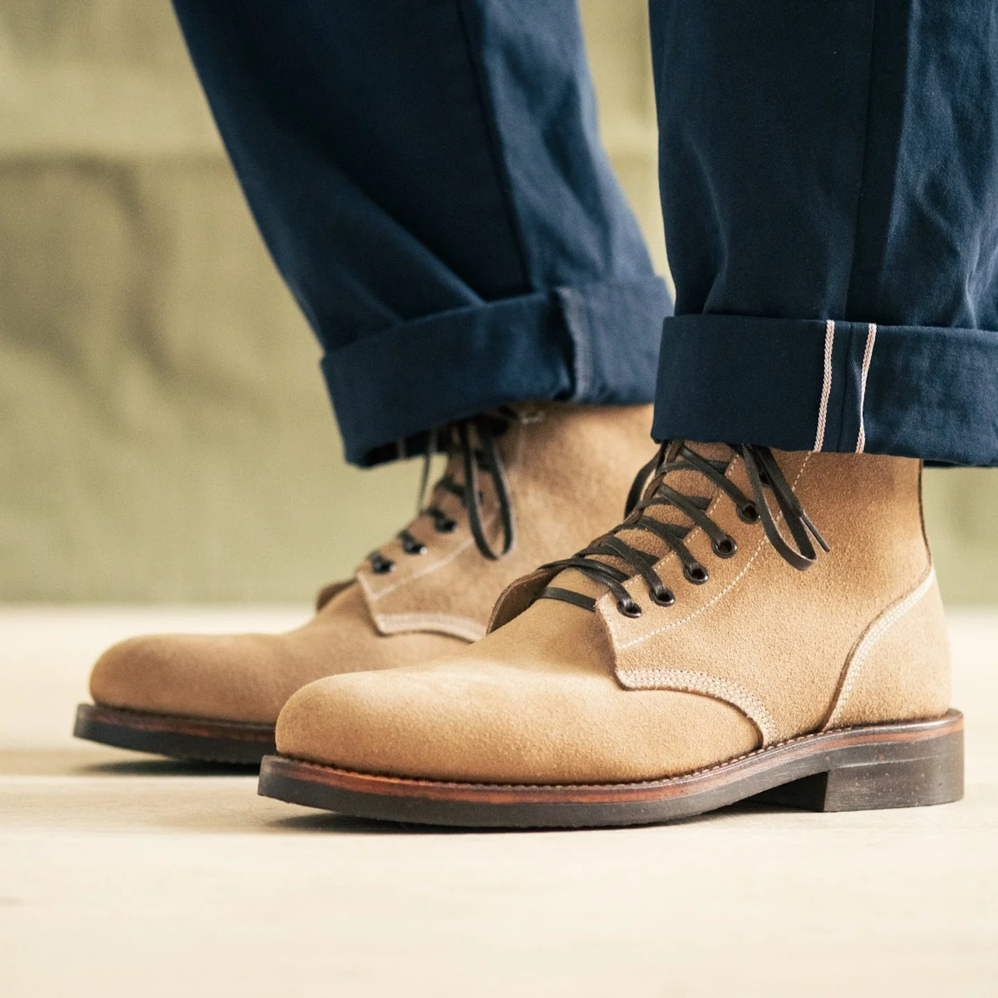 oak street bootmakers | field boot natural chromexcel roughout - Image 7