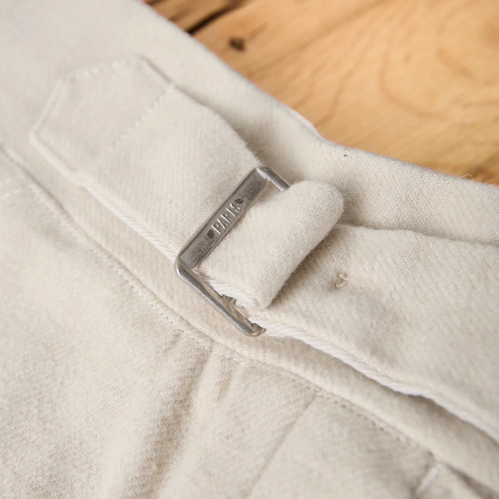 old joe brand | double-pleated smarty trouser - bone - Image 5