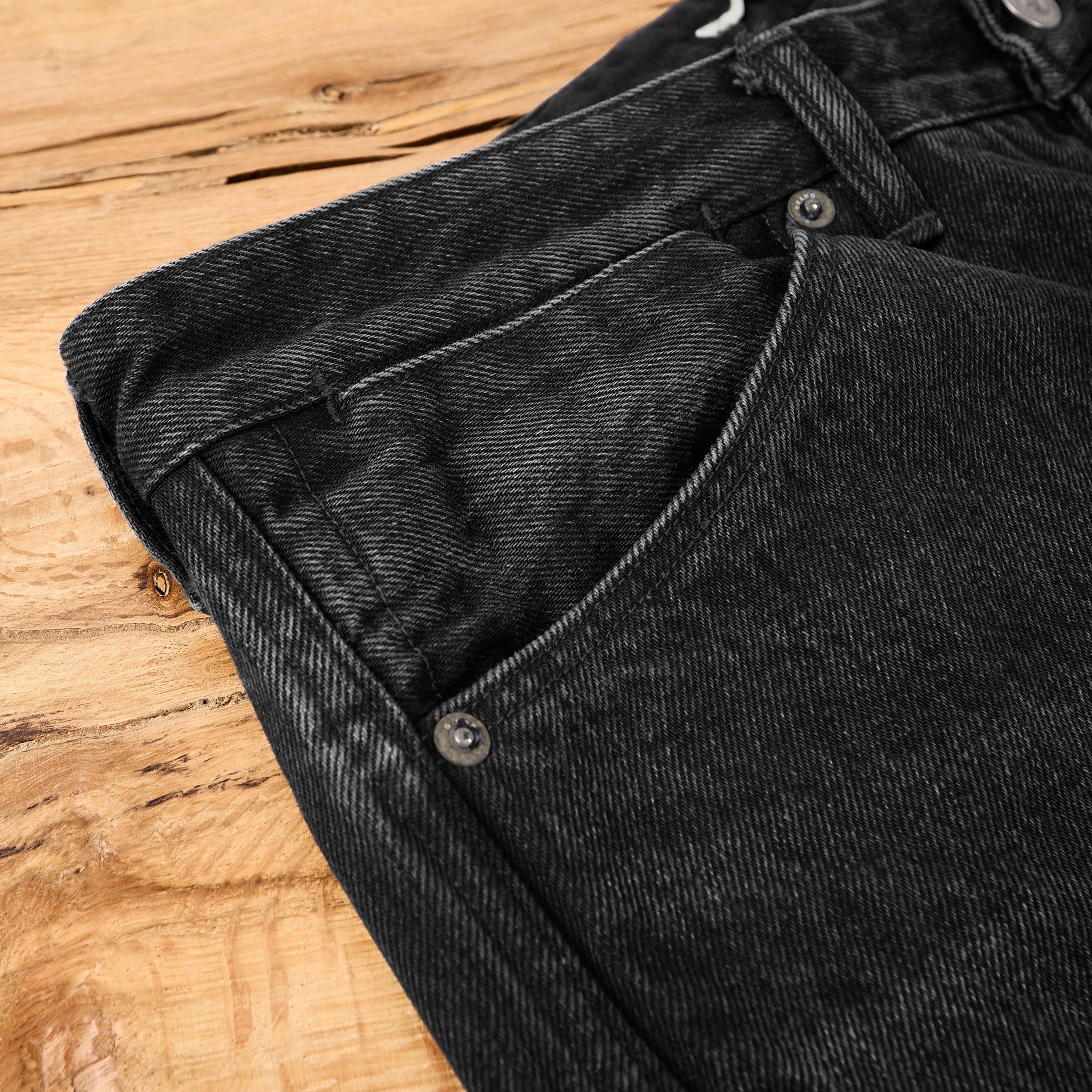 old joe brand | flat-back jean trouser "946" - graphite - Image 5