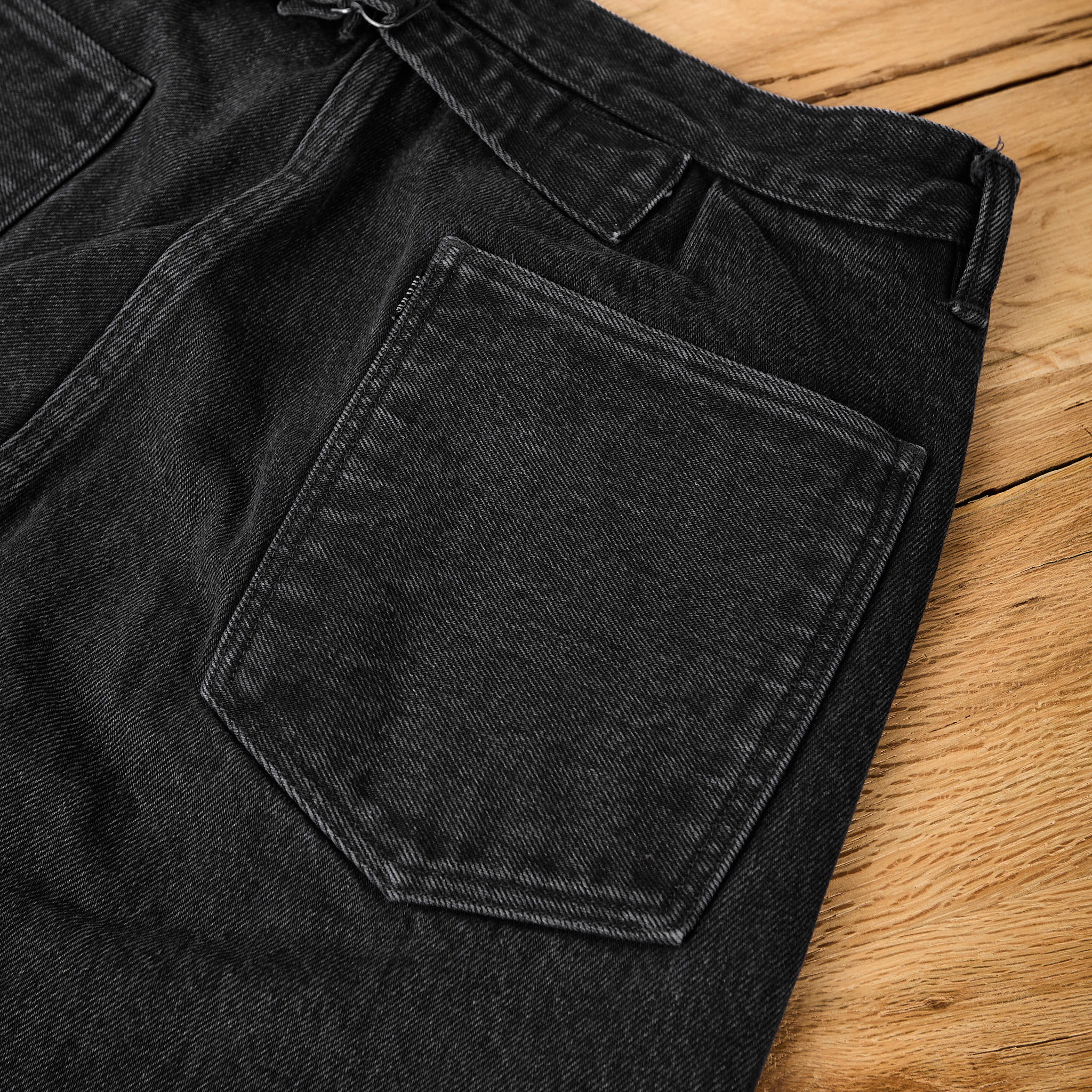 old joe brand | flat-back jean trouser "946" - graphite - Image 6