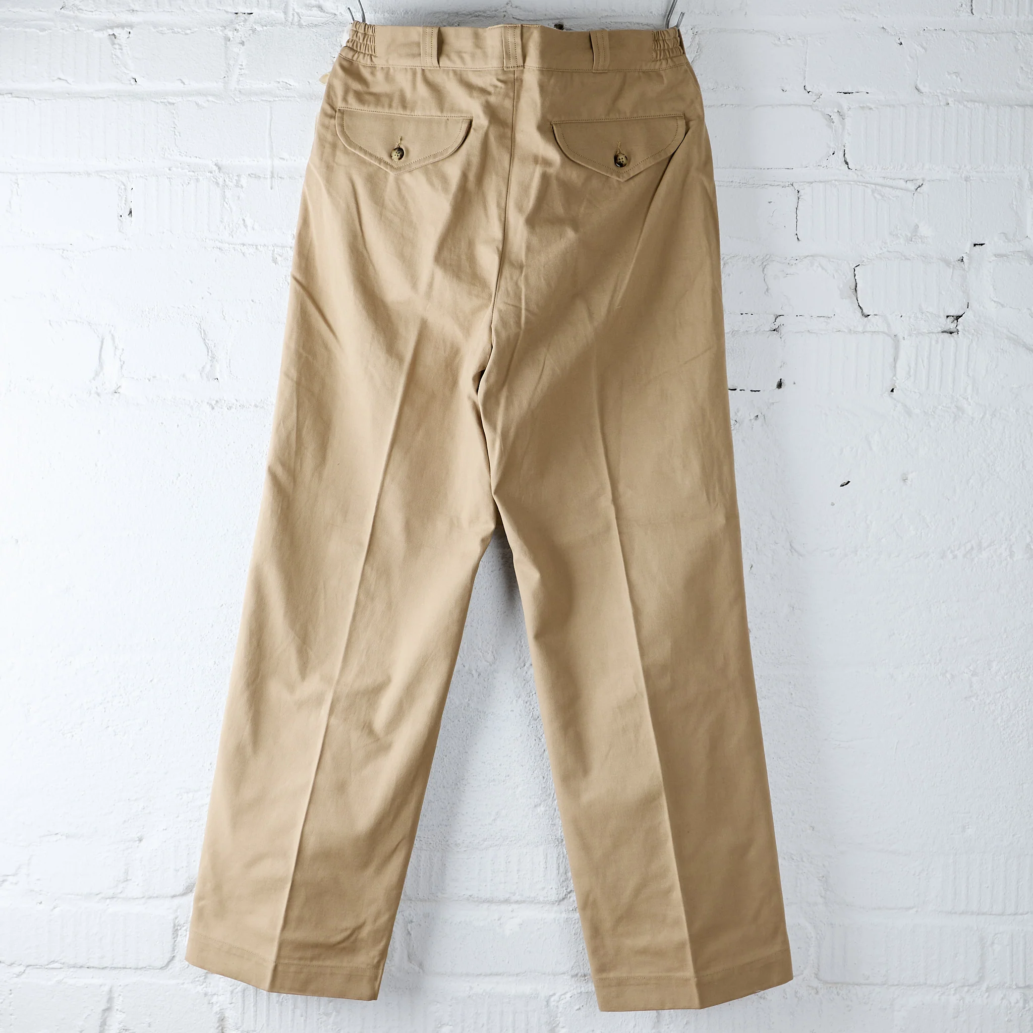 old joe brand | front tuck army trouser - dune - Image 3