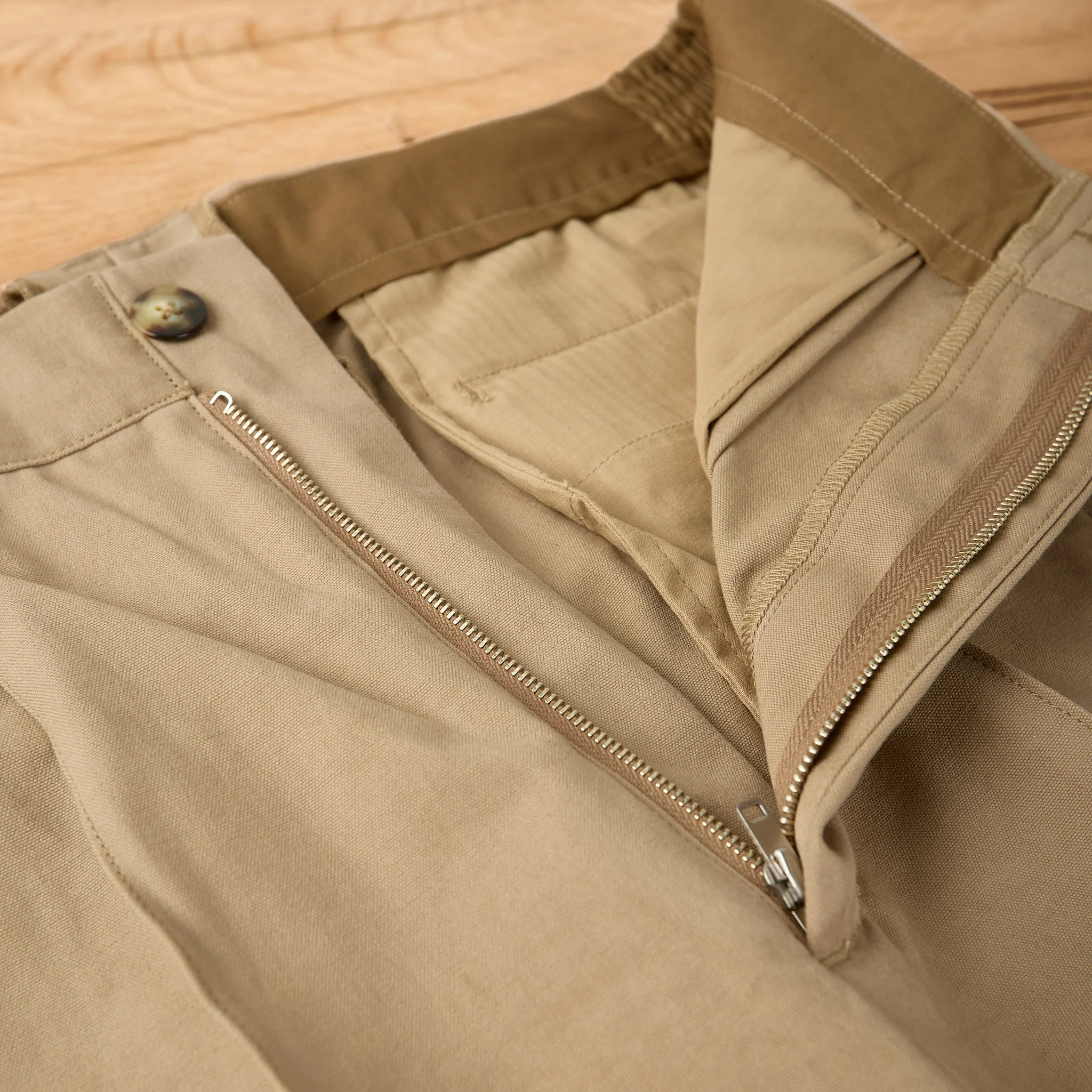 old joe brand | front tuck army trouser - dune - Image 4