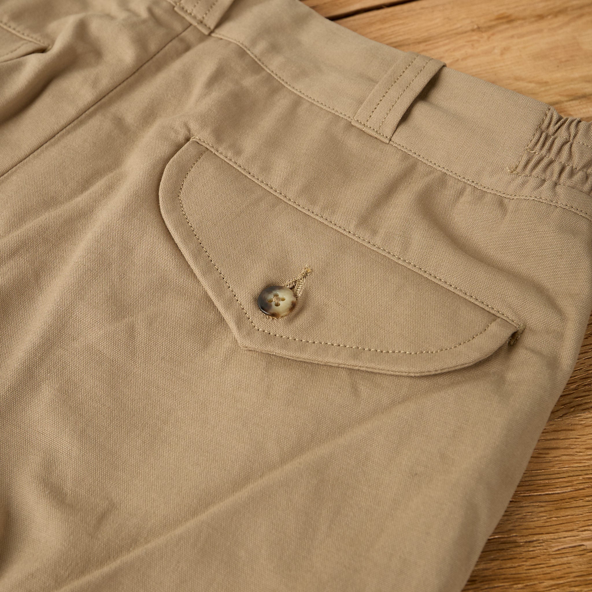 old joe brand | front tuck army trouser - dune - Image 6