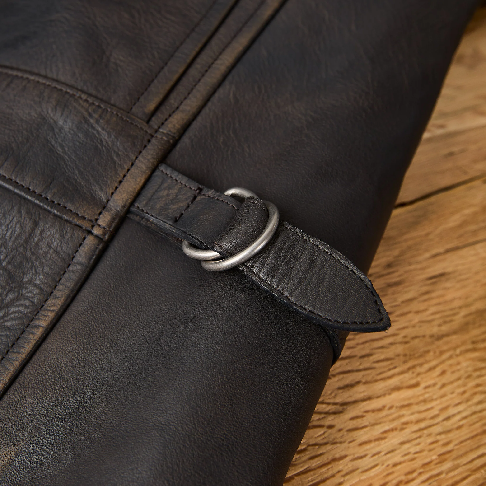 old joe brand | patina horse-hide hendrick jacket - patina brown - Image 7