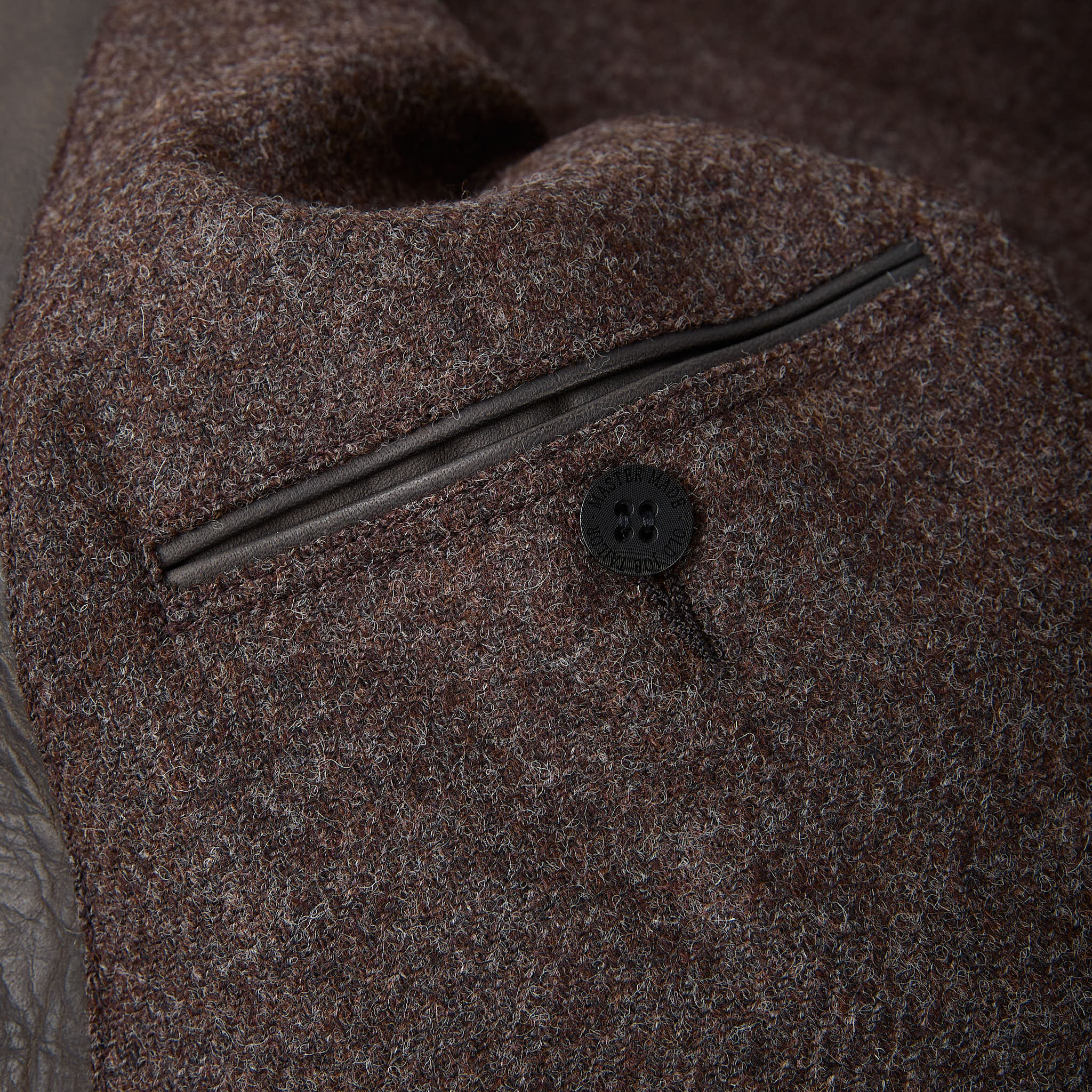 old joe brand | patina horse-hide hendrick jacket - patina brown - Image 9
