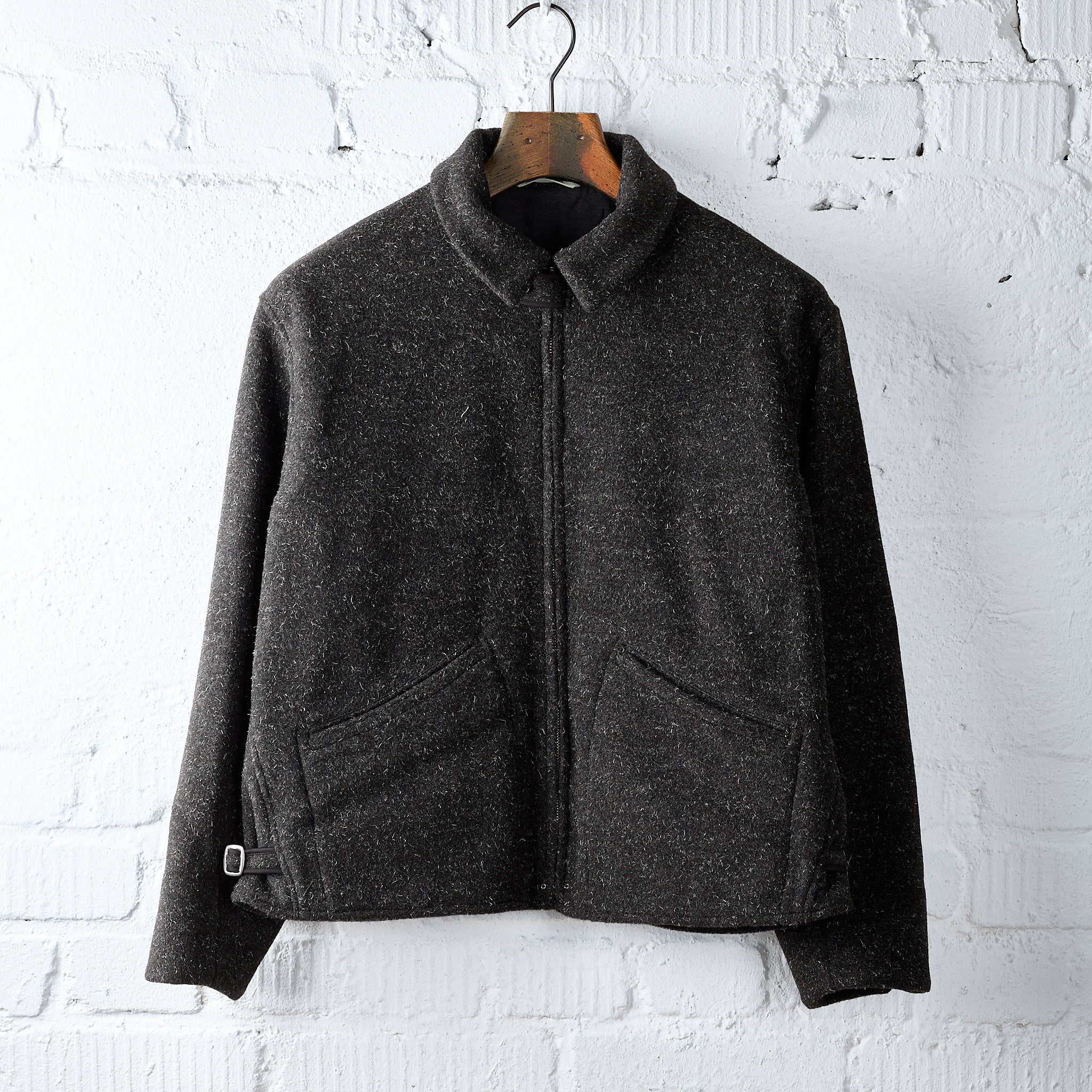 old joe brand | zip-front monarch jacket - whisky
