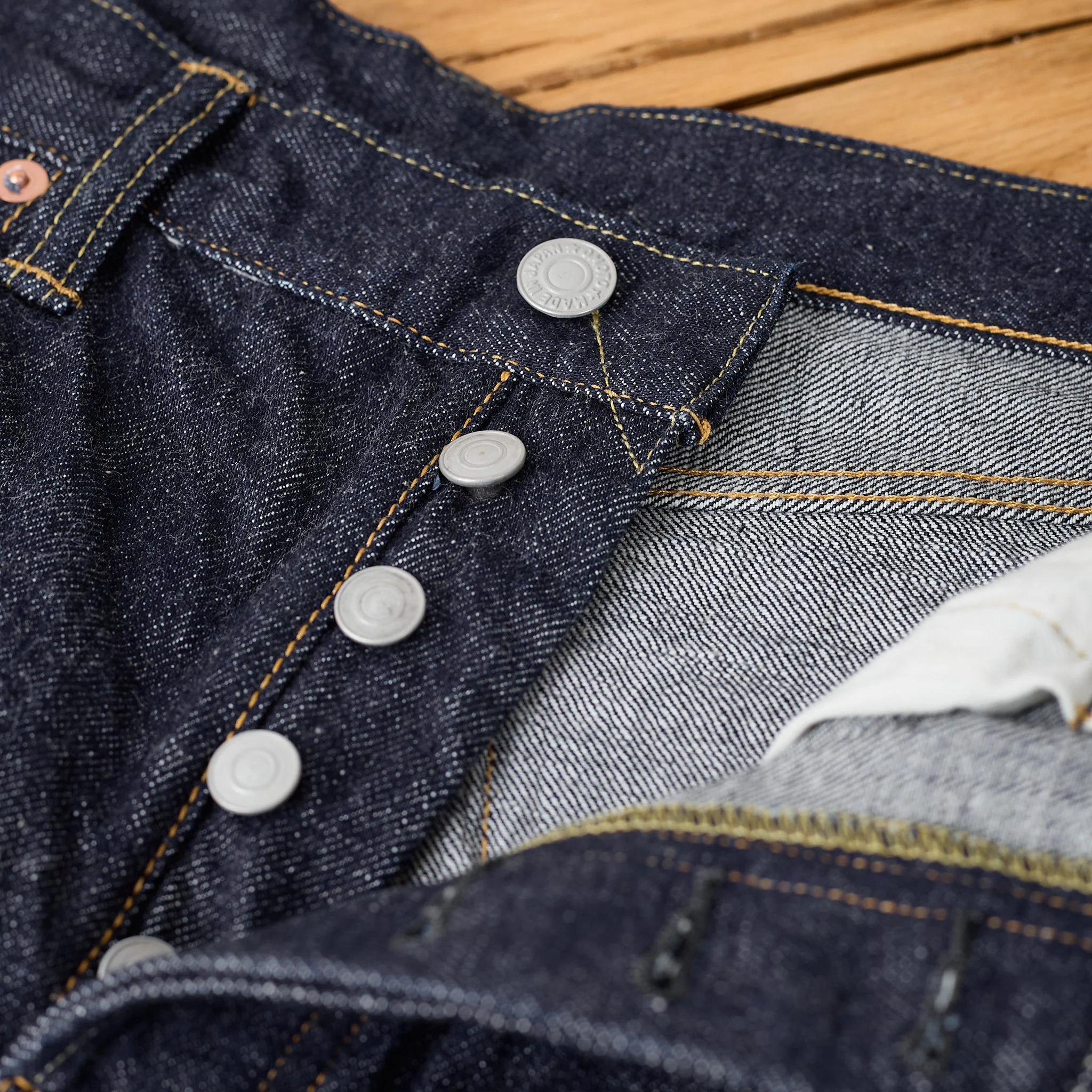 omoto denim | 0615 13.5oz denim relax fit - Image 4