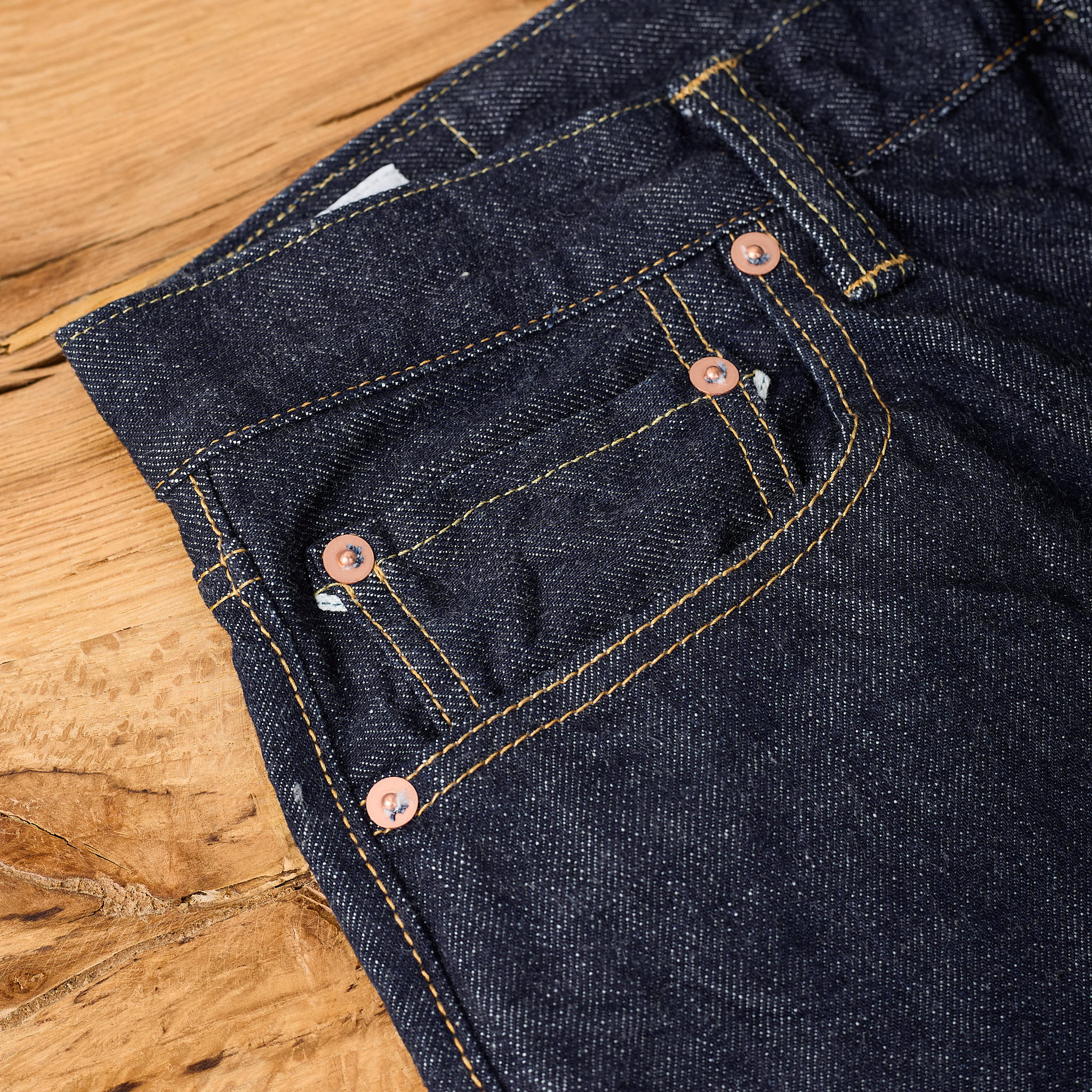 omoto denim | 0615 13.5oz denim relax fit - Image 5