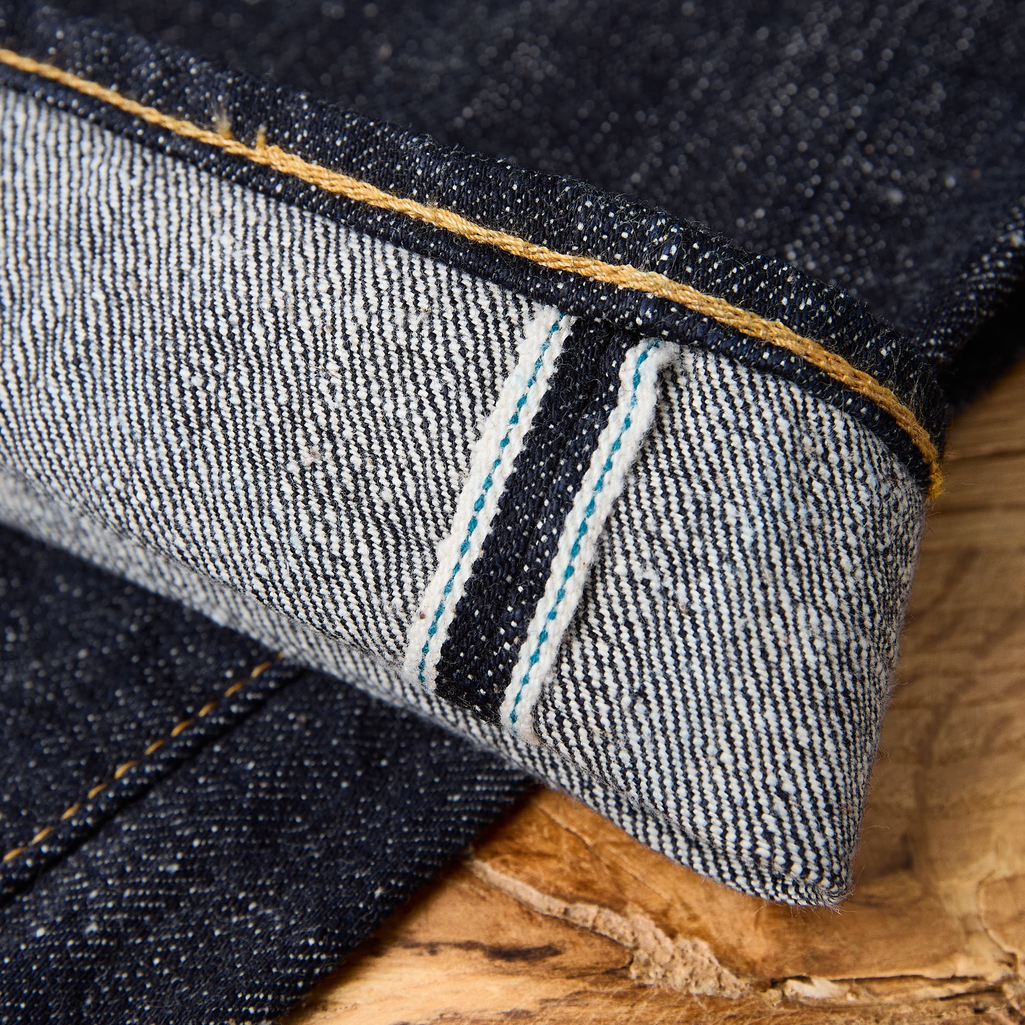 omoto denim | 0811 15,5 oz. slub nep loose fit jeans - Image 6