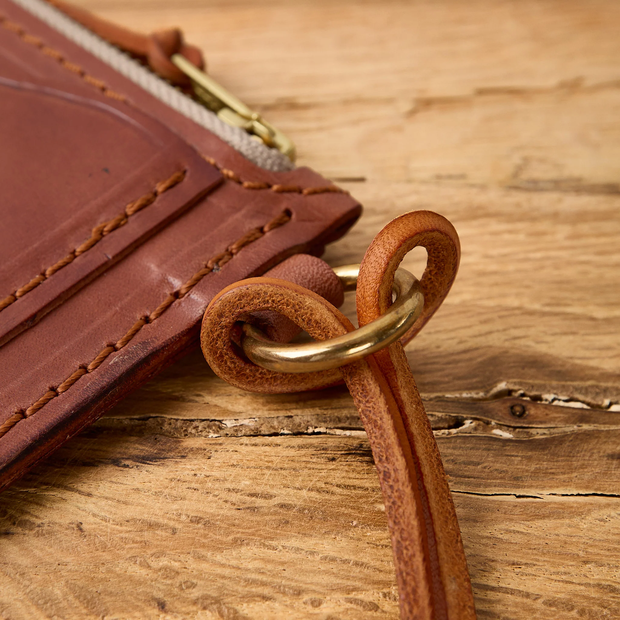 ondura durable goods | mini biker wallet - brown - Image 3