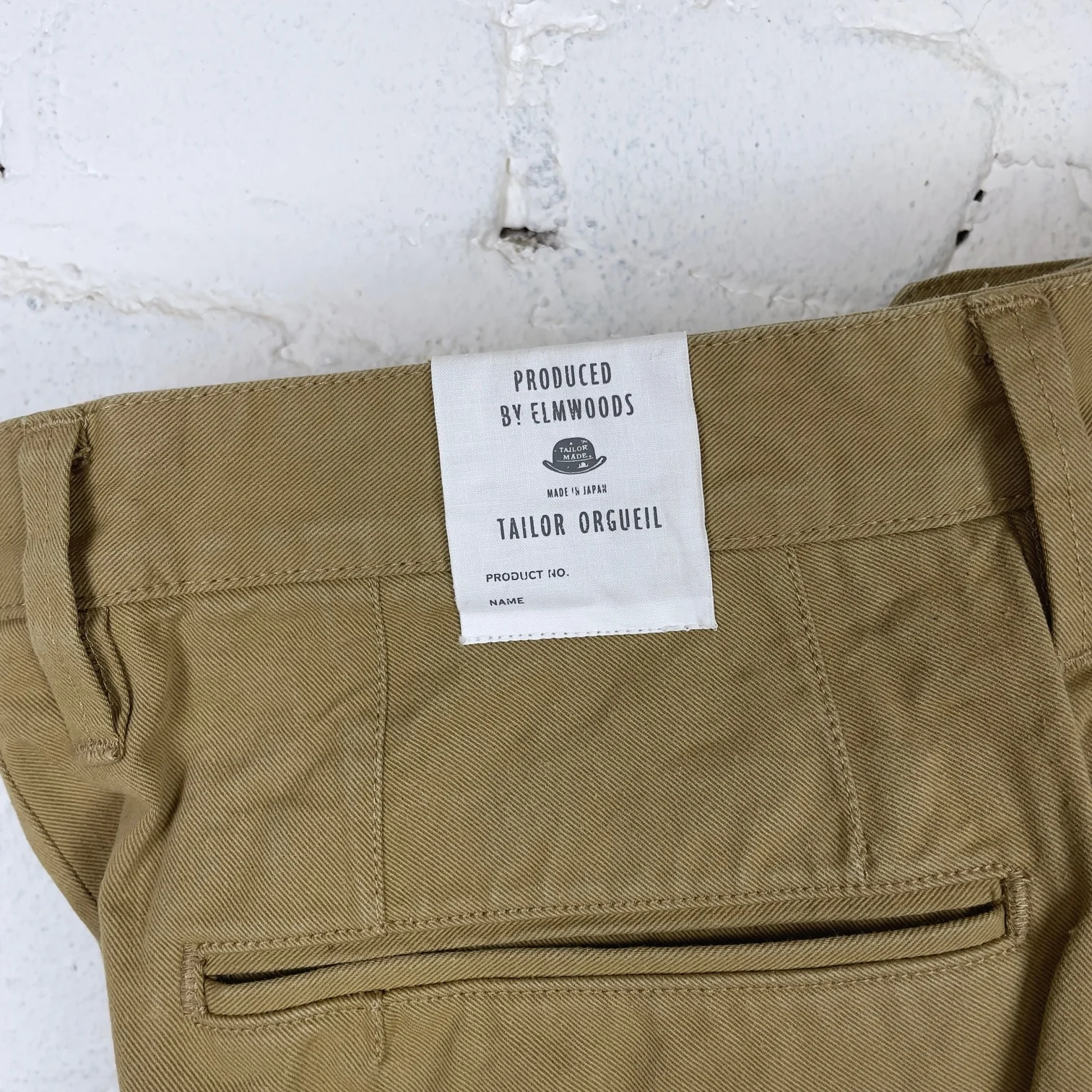 orgueil | or-1076b french army chino trousers - Image 6