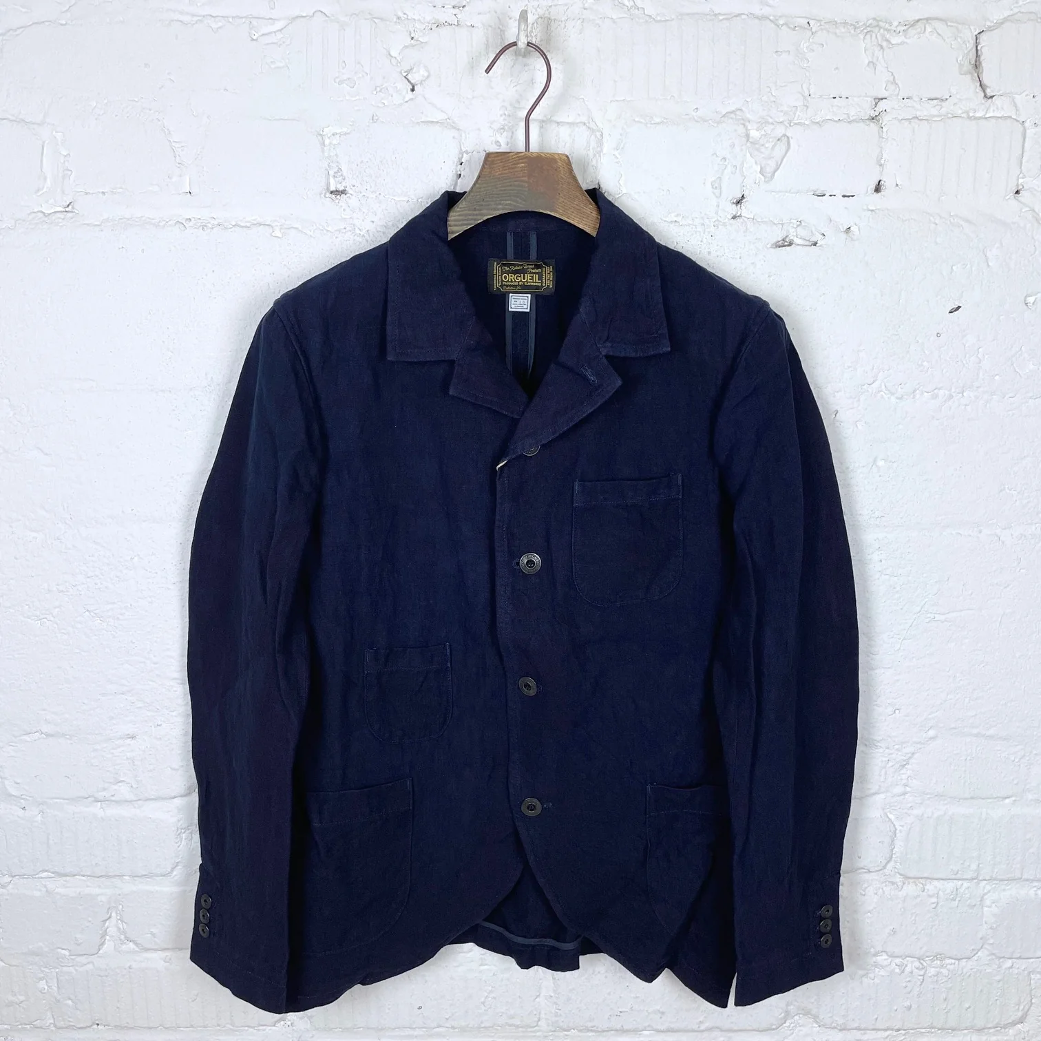 orgueil | or-4227b sack jacket indigo