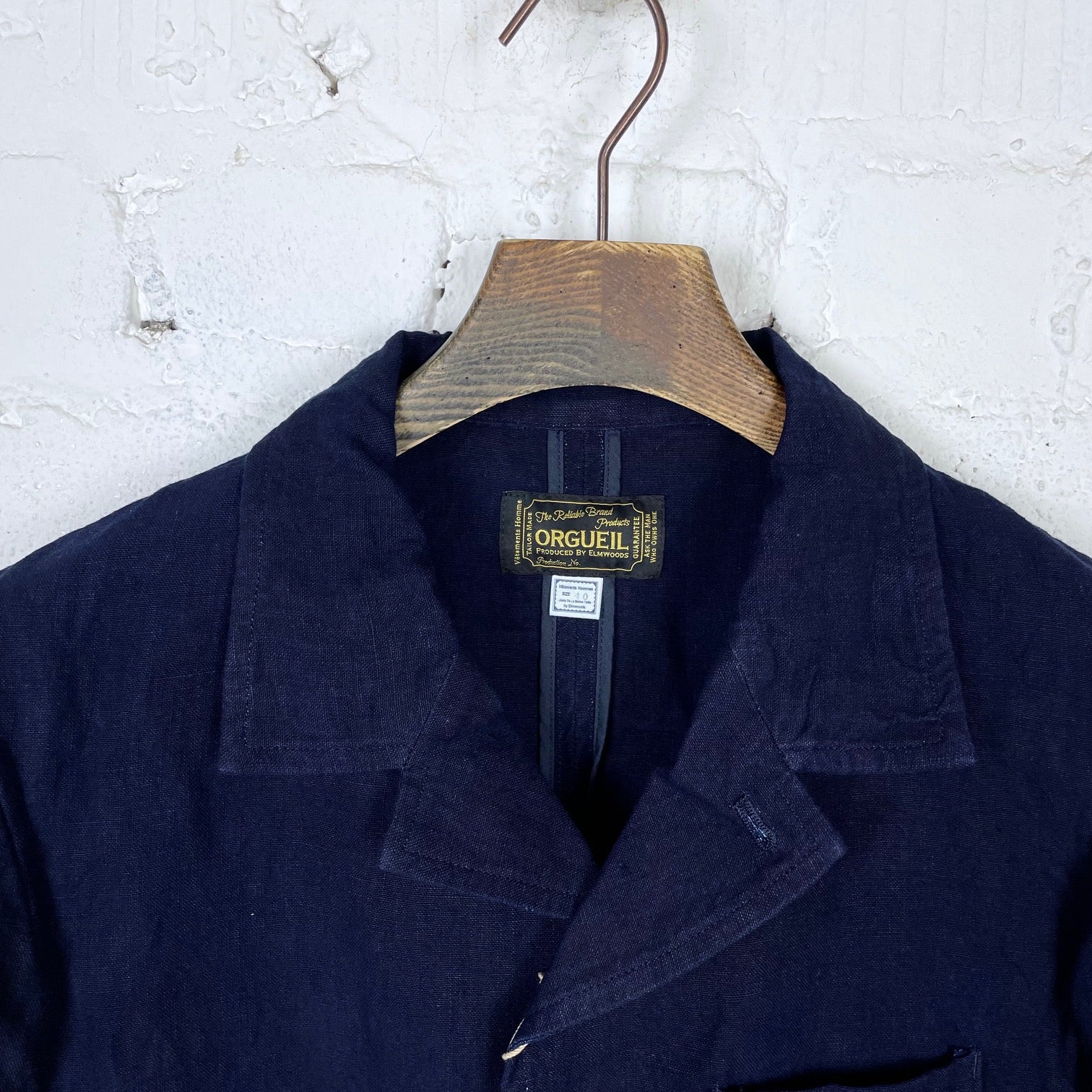 orgueil | or-4227b sack jacket indigo - Image 4