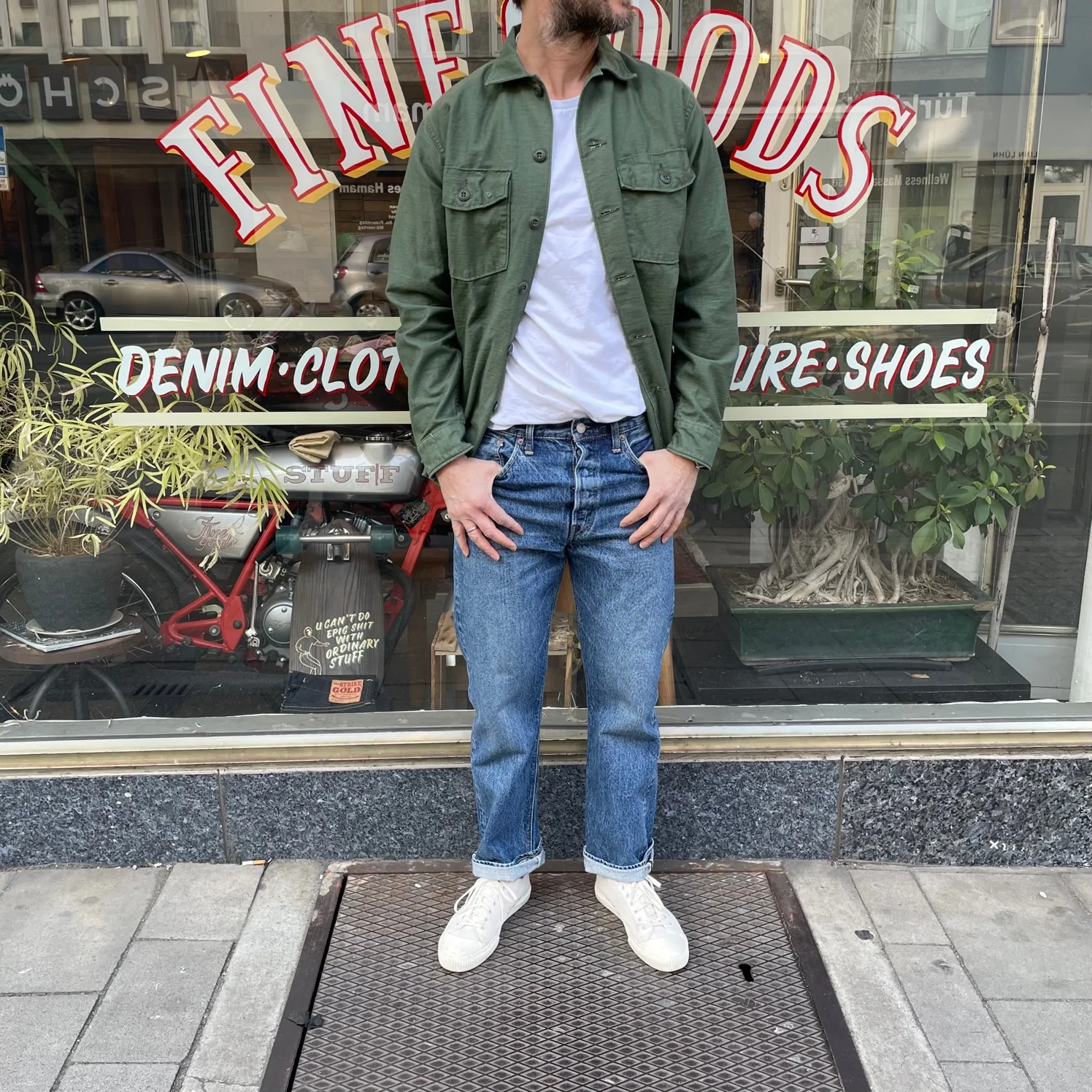orslow | 105 standard fit jeans 2 year wash - Image 2