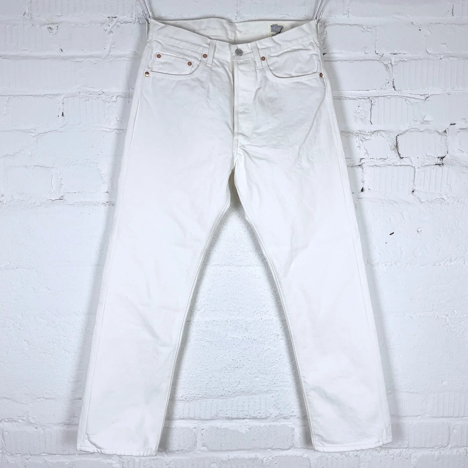 orslow | 105 standard fit jeans 80's white