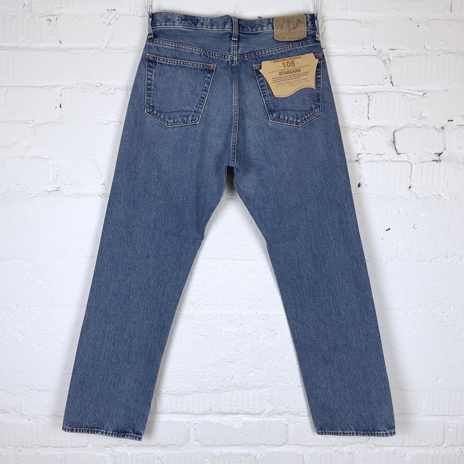 orslow | 105 standard fit jeans 90's denim used - Image 4