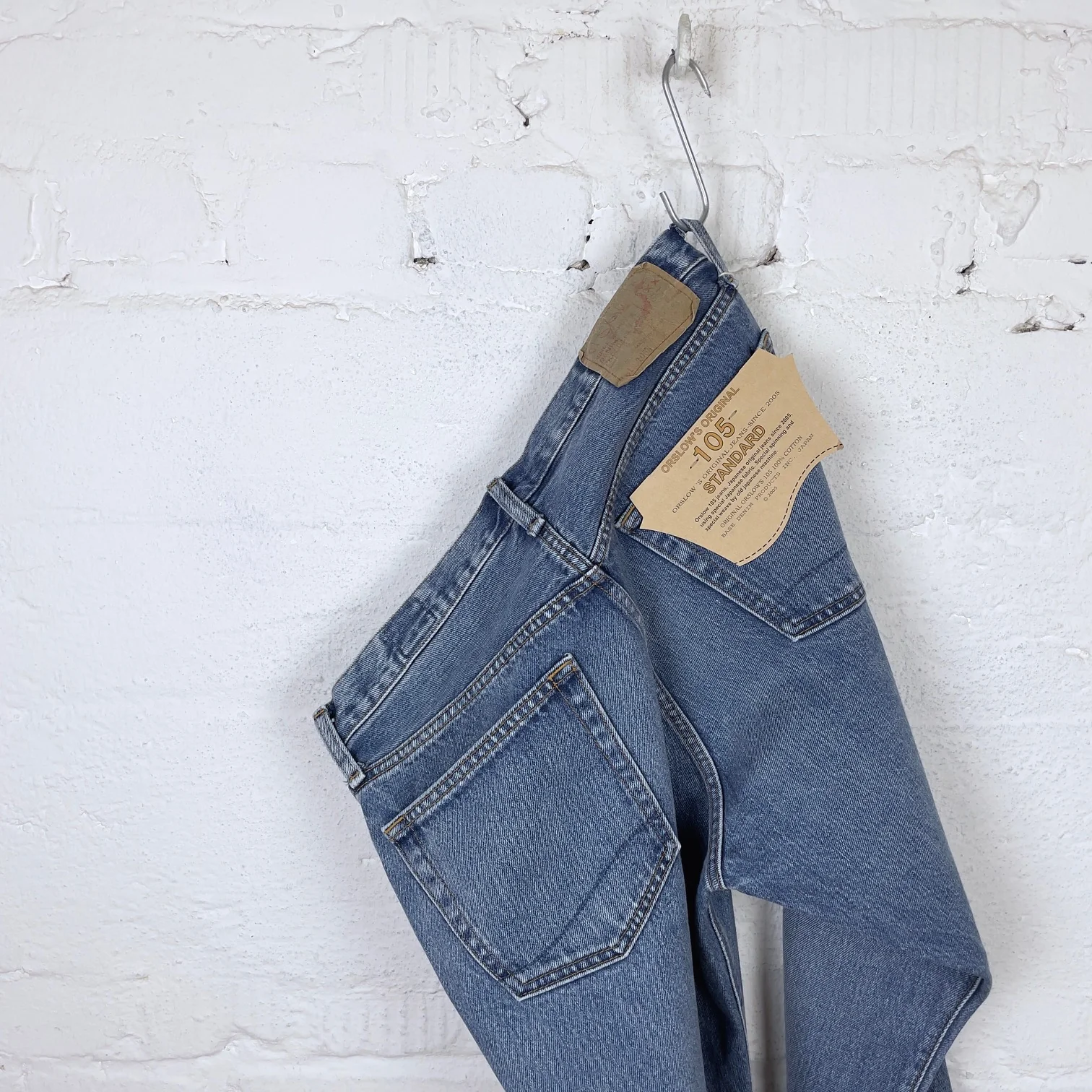orslow | 105 standard fit jeans 90's denim used - Image 5