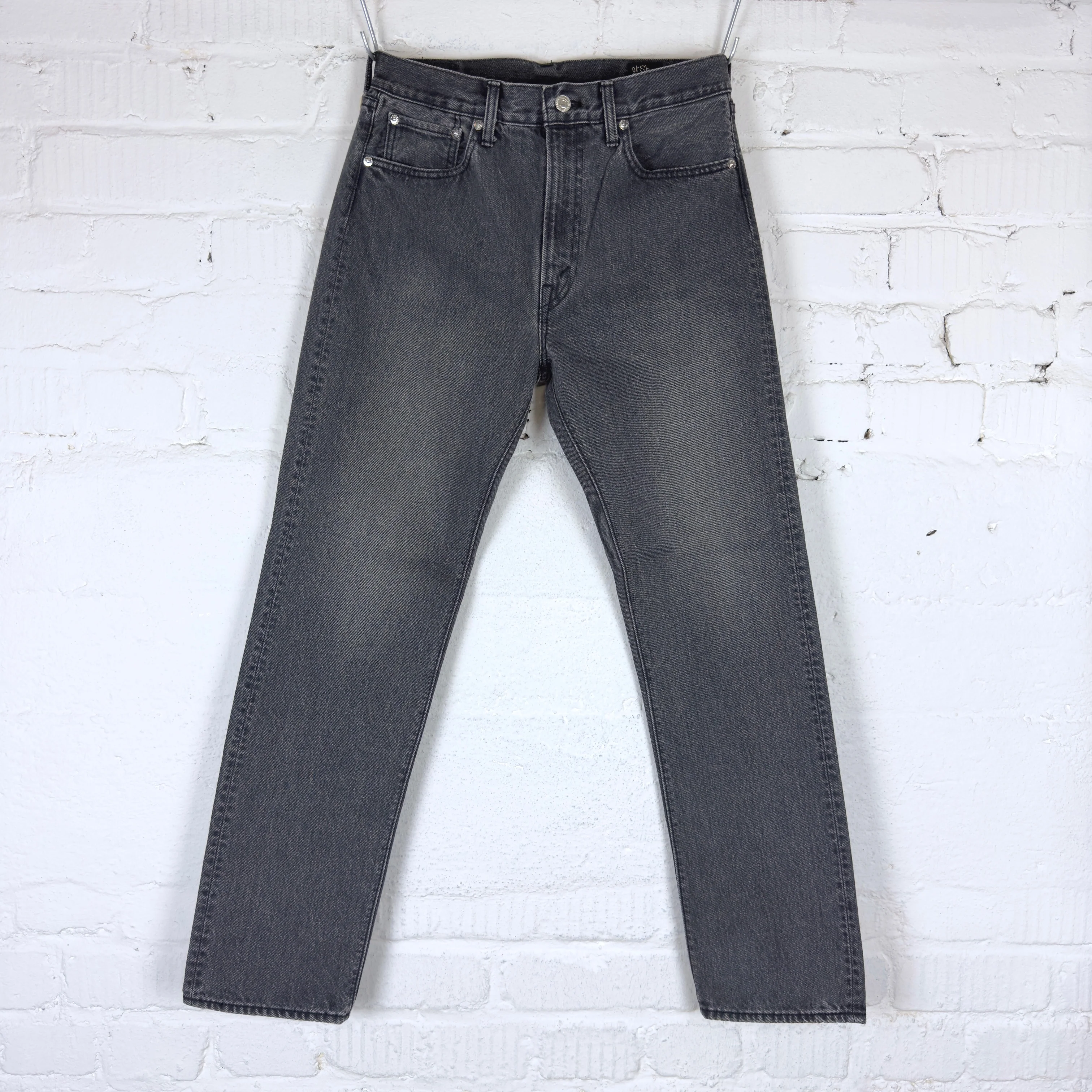 orslow | 107 ivy fit jeans black denim stone