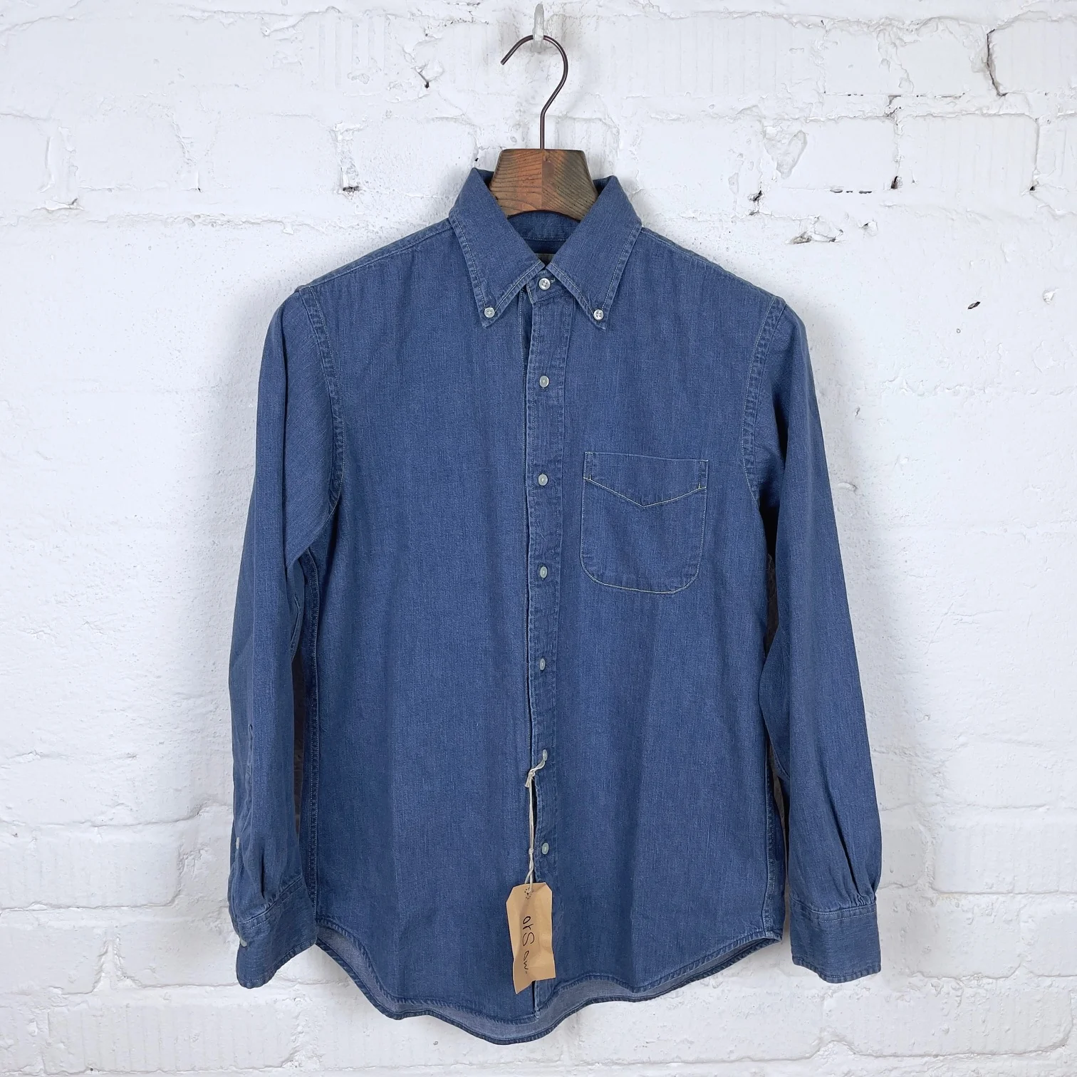 orslow | button down denim shirt denim used (old fit)