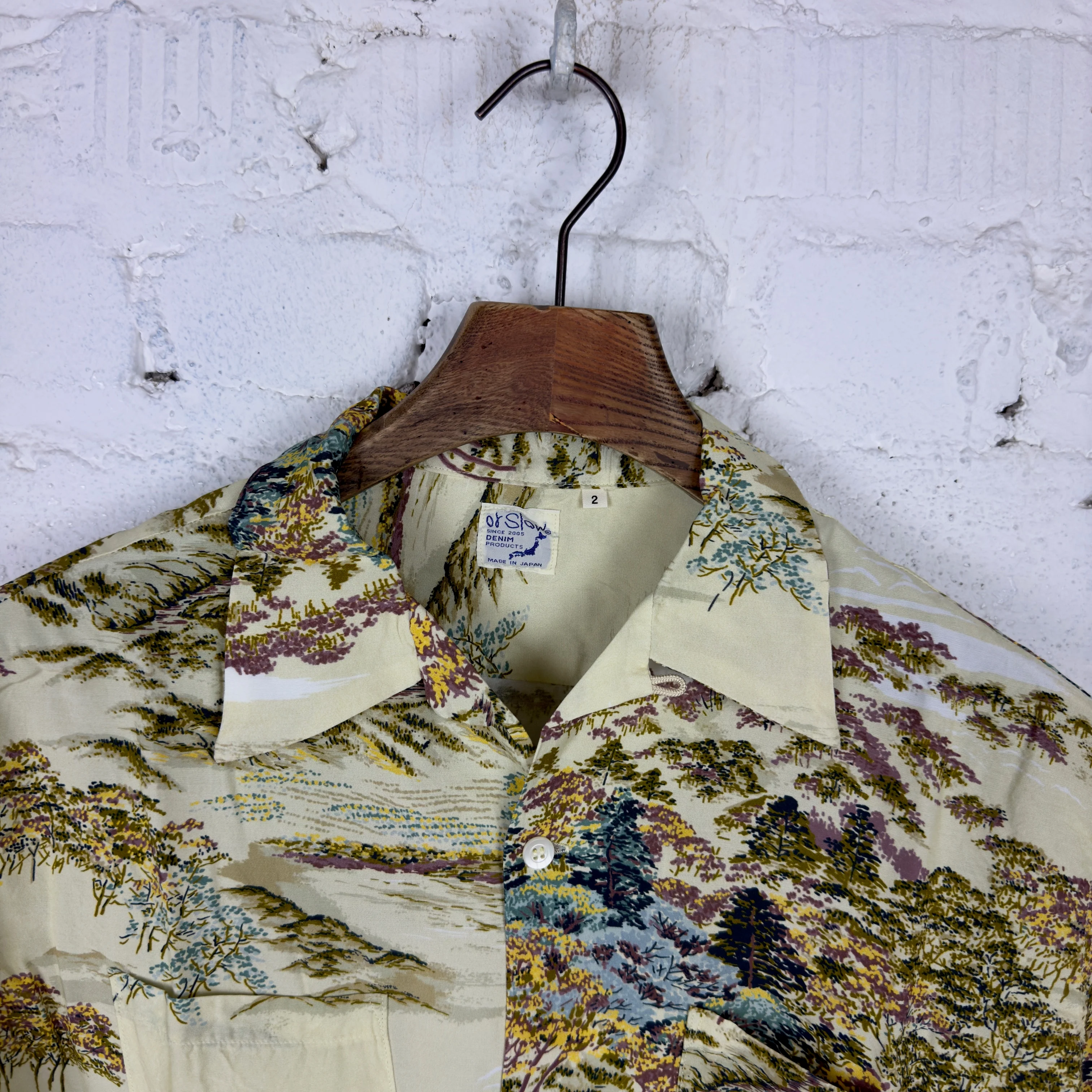 orslow | hawaiian shirt yellow - Image 2