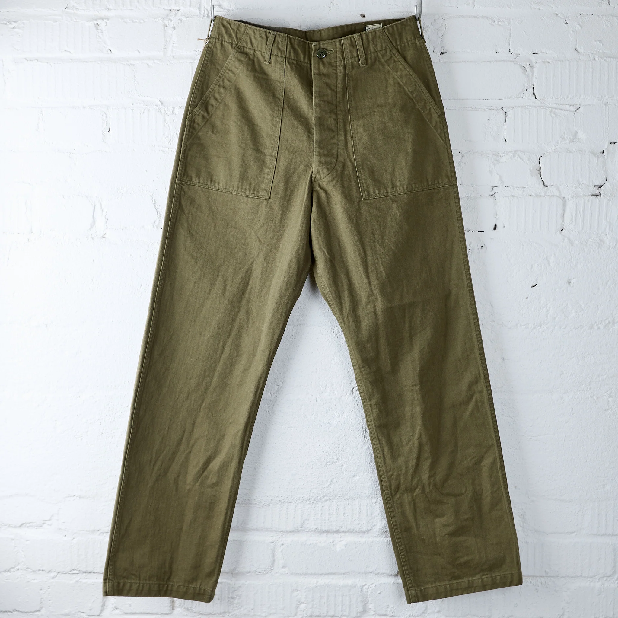orslow | herringbone vintage fit fatigue pants
