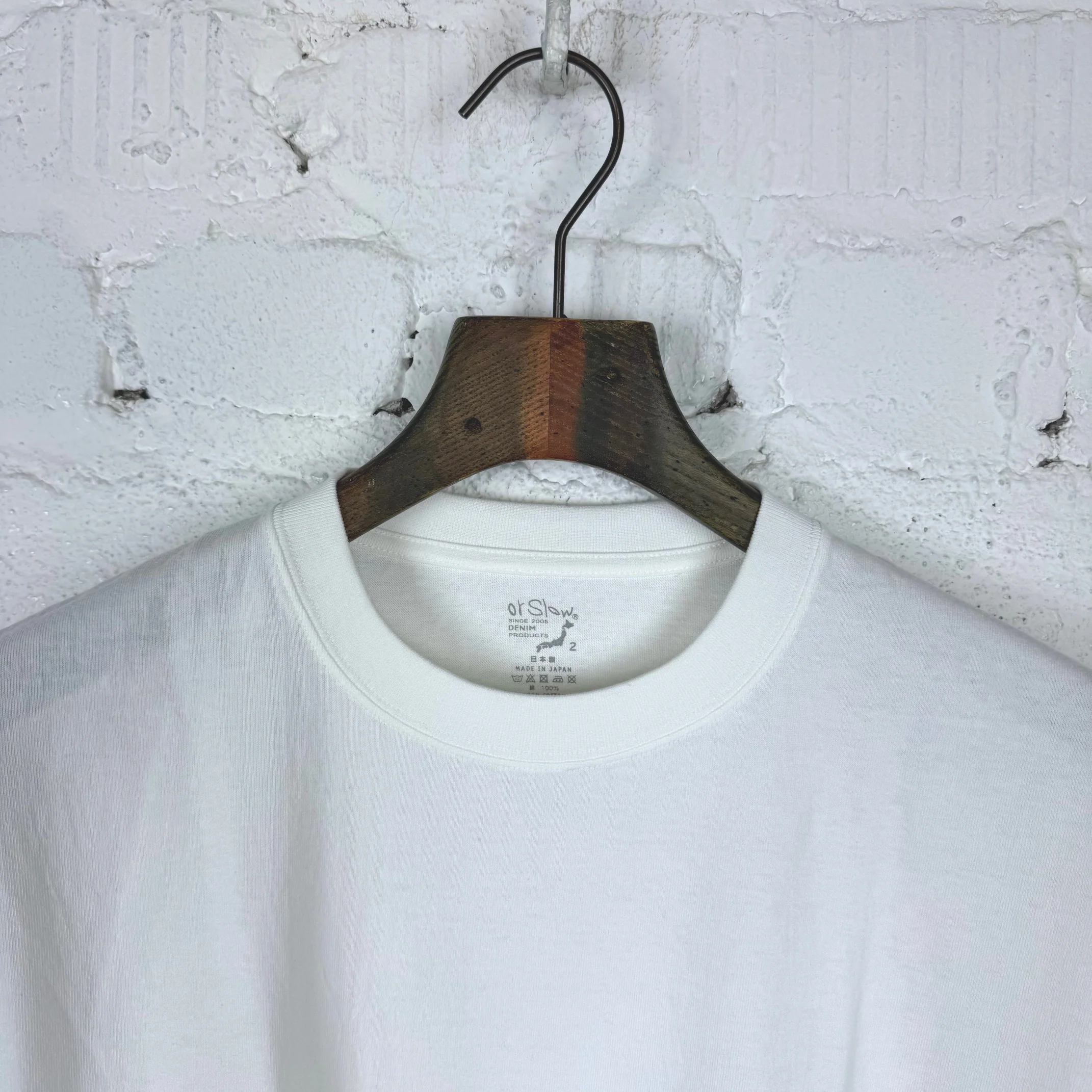 orslow | just t-shirt white - Image 4