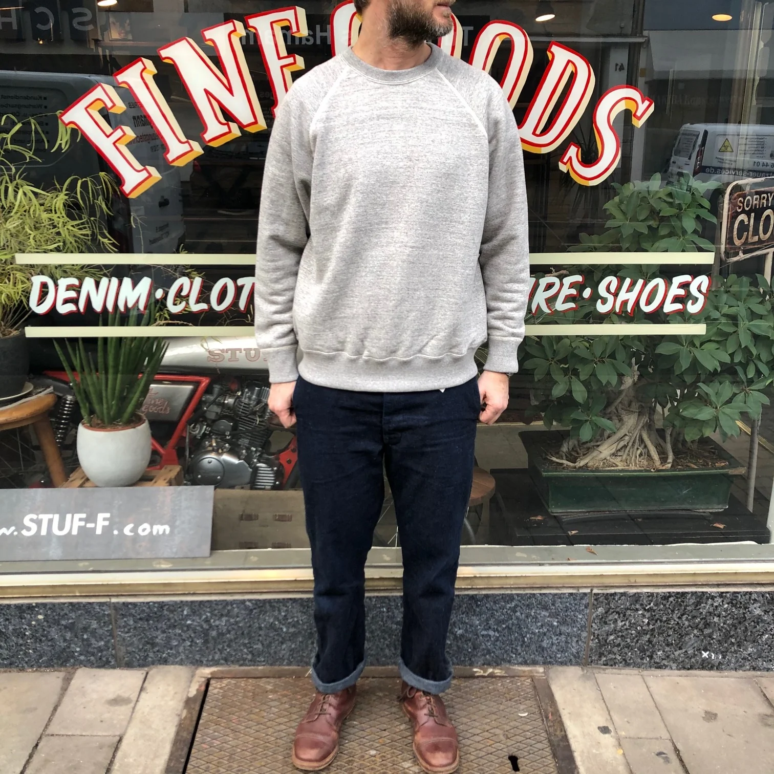 orslow | loopwheel crew sweat - Image 3