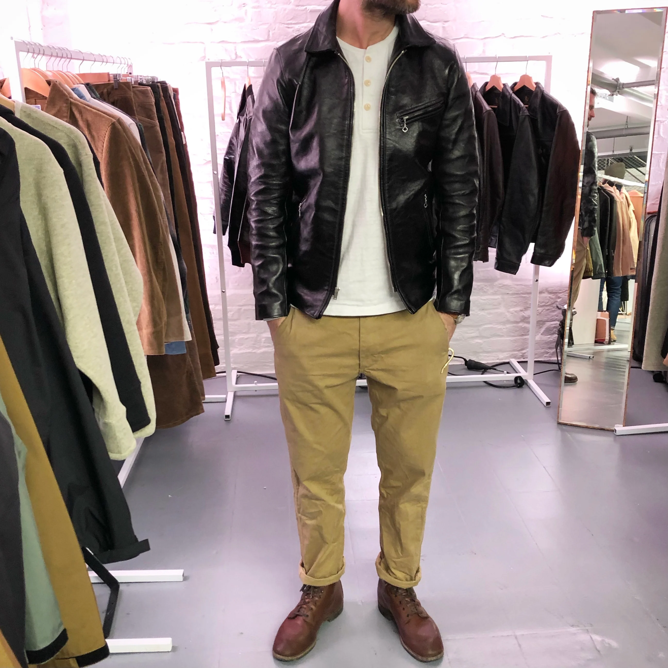 orslow | slim fit army trouser, khaki - Image 3
