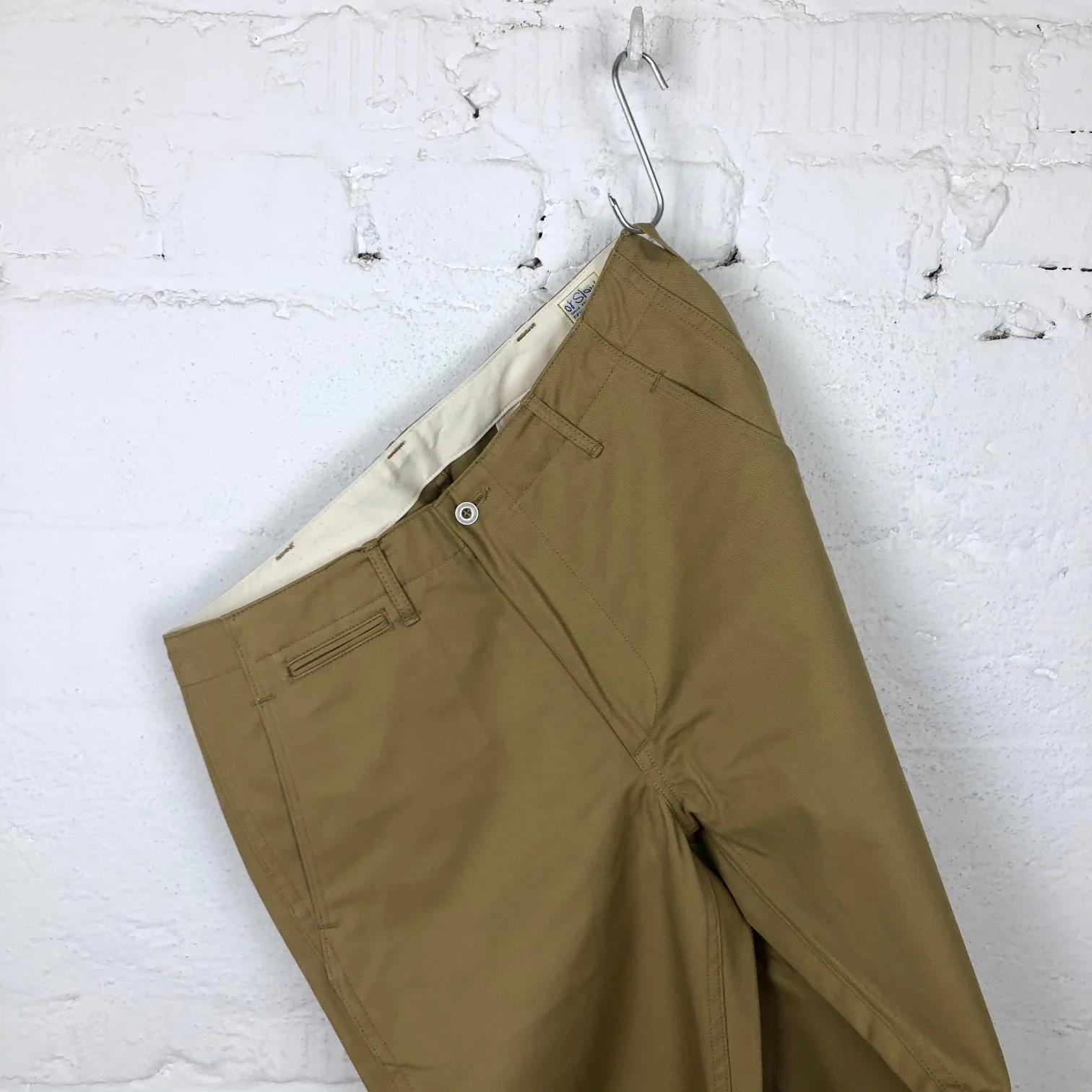 orslow | slim fit army trouser, khaki - Image 5