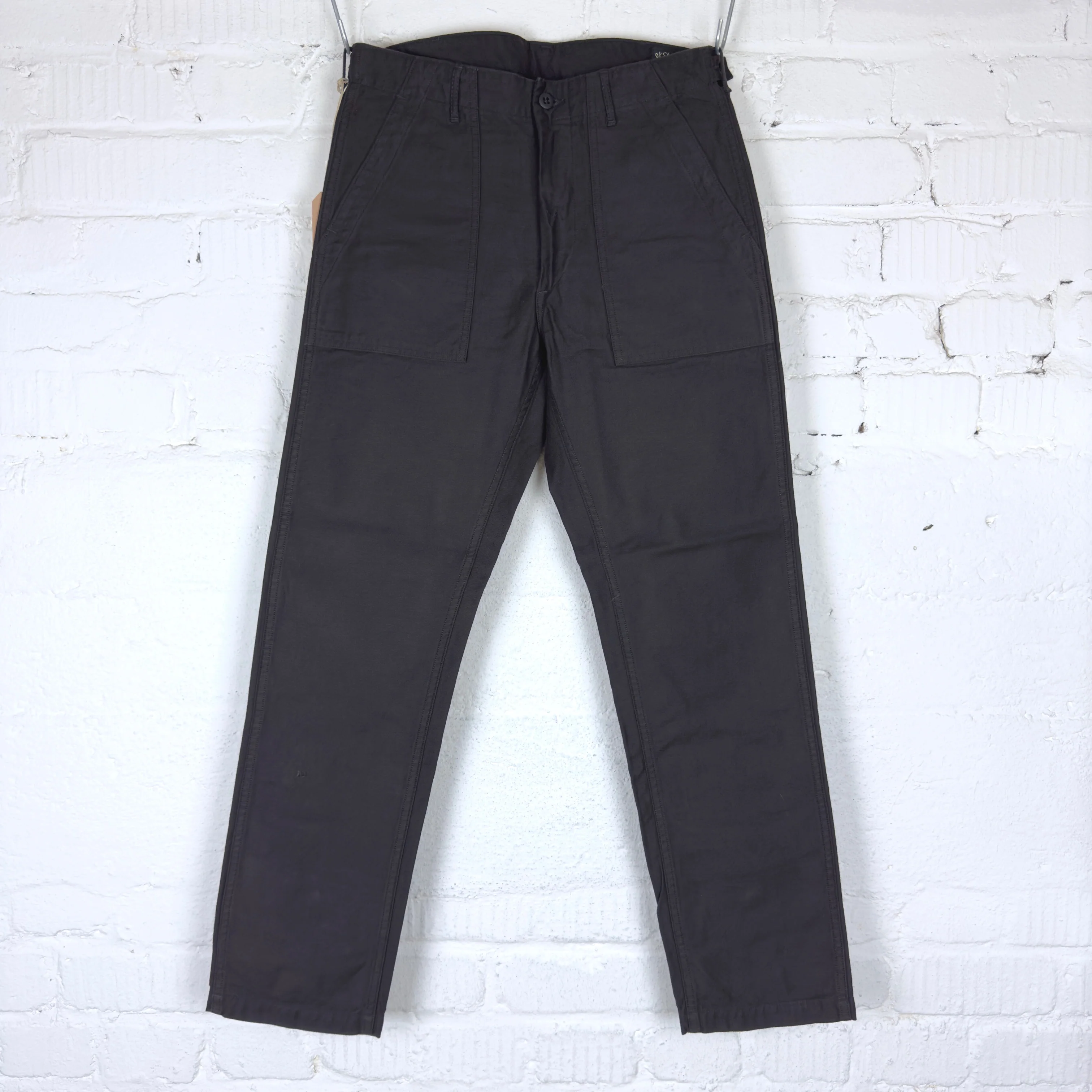 orslow | slim fit us army fatigue pant black