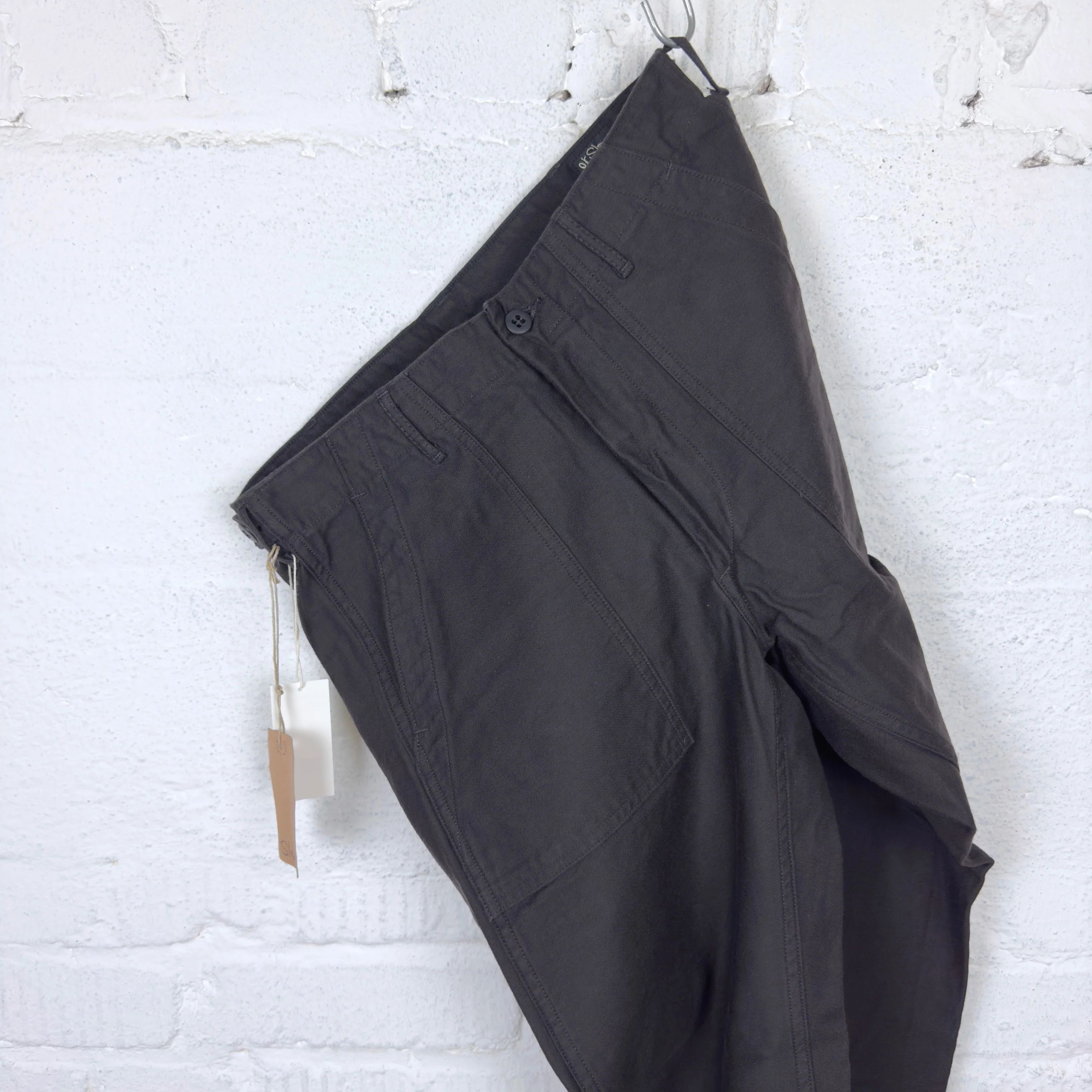 orslow | slim fit us army fatigue pant black - Image 4