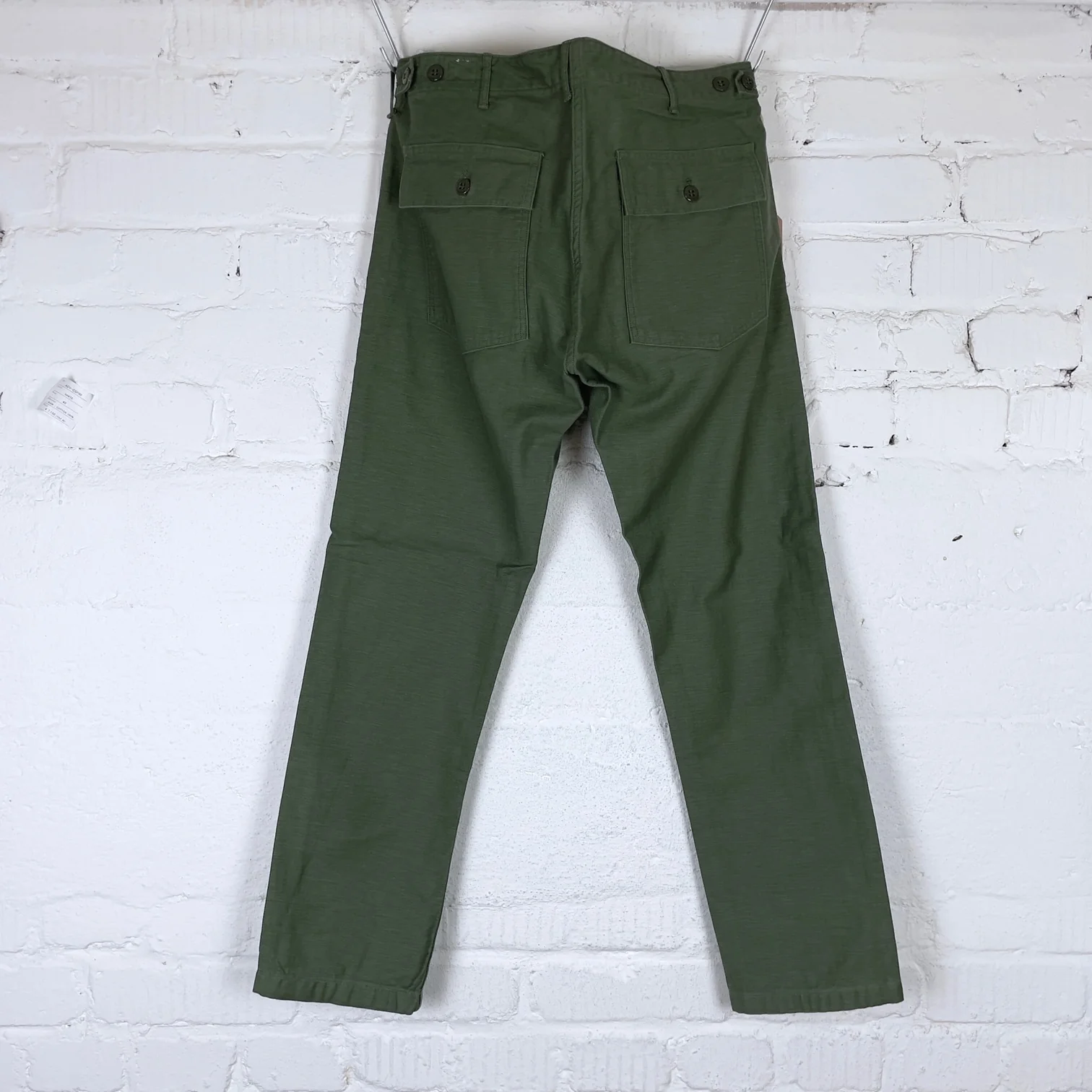 orslow | slim fit us army fatigue pants green - Image 4