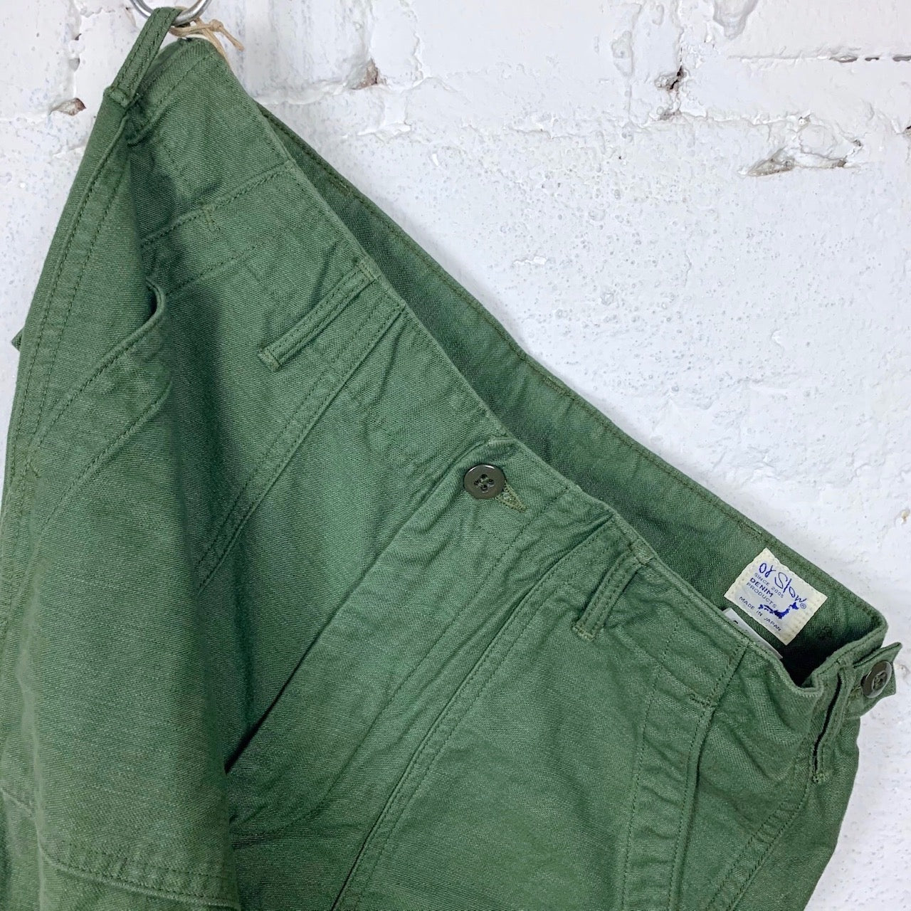 orslow | slim fit us army fatigue pants green - Image 7