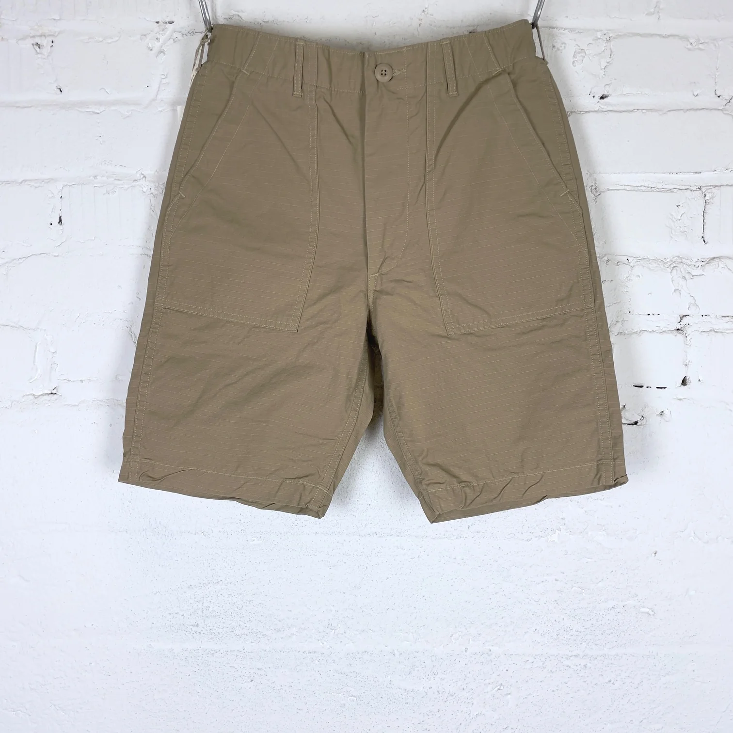 orslow | us army fatigue shorts ripstop beige