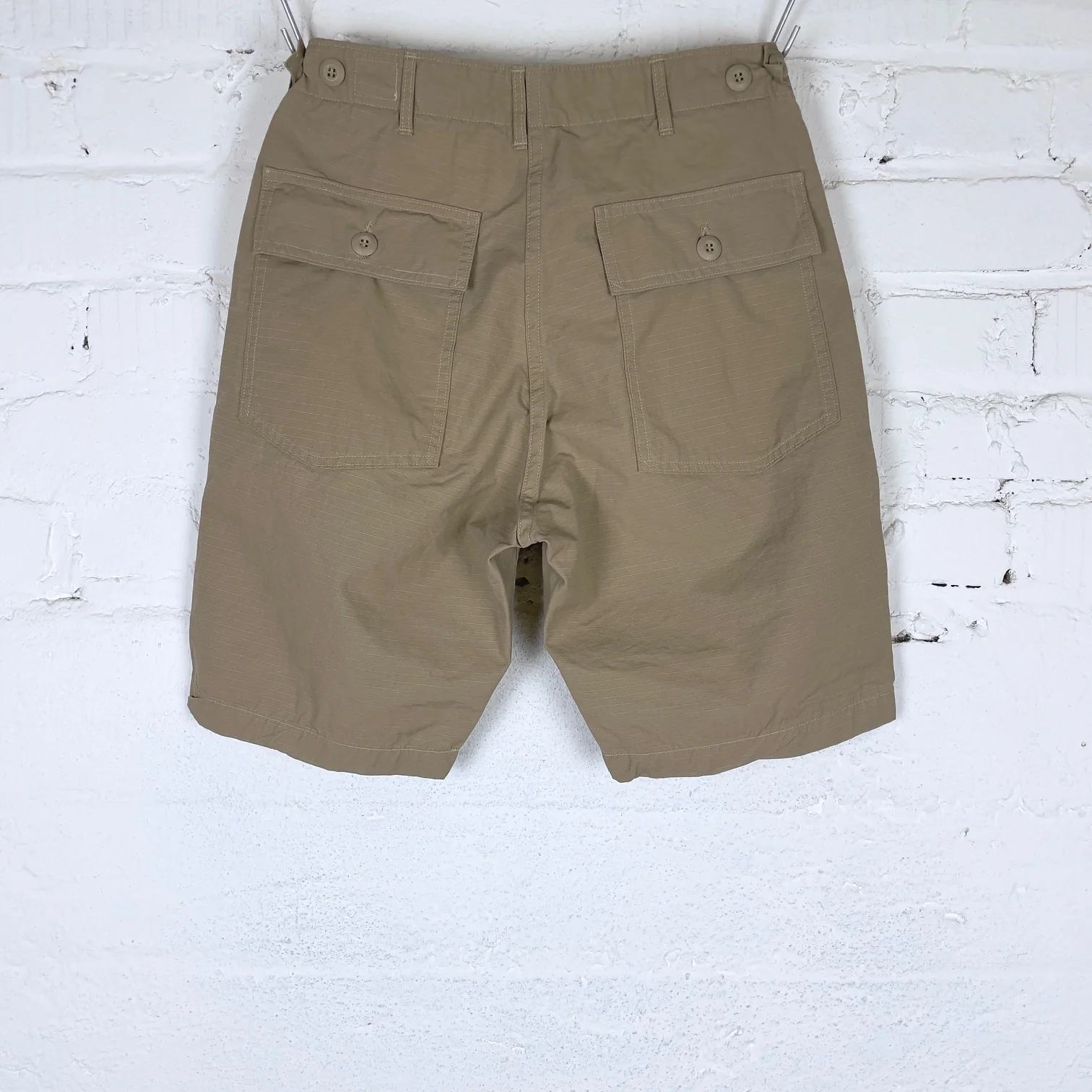 orslow | us army fatigue shorts ripstop beige - Image 2